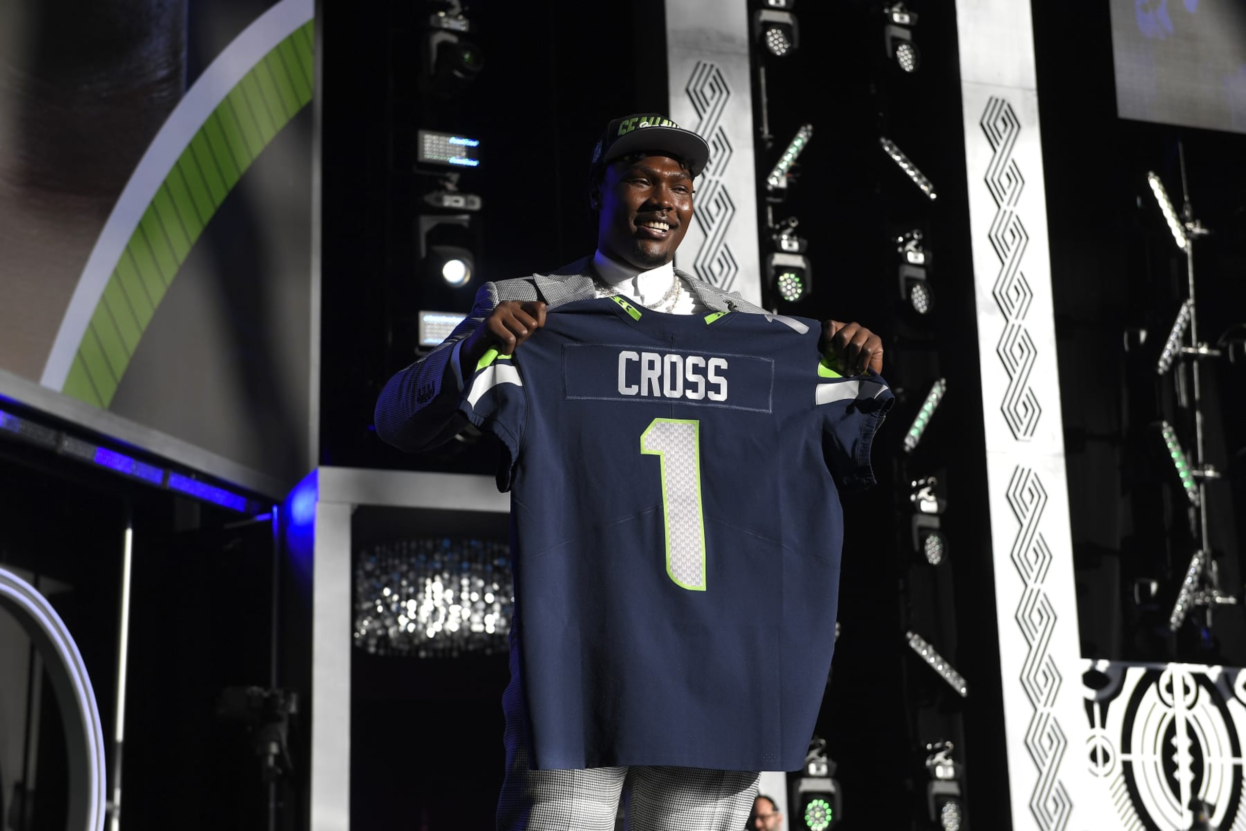 Charles Cross was the Seahawks' first selection in the 2022 draft. Charles Cross was the Seahawks' first selection in the 2022 draft.