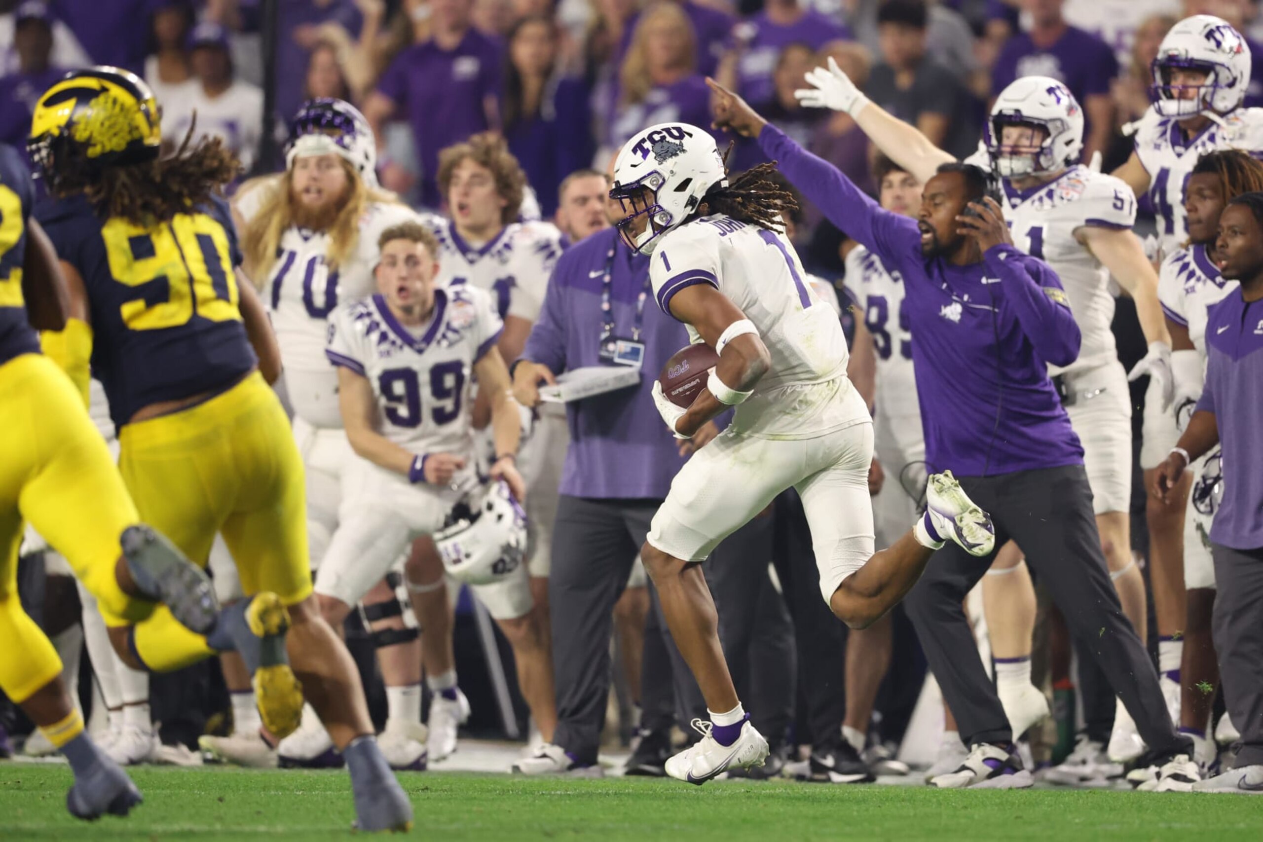 TCU's Quentin Johnston