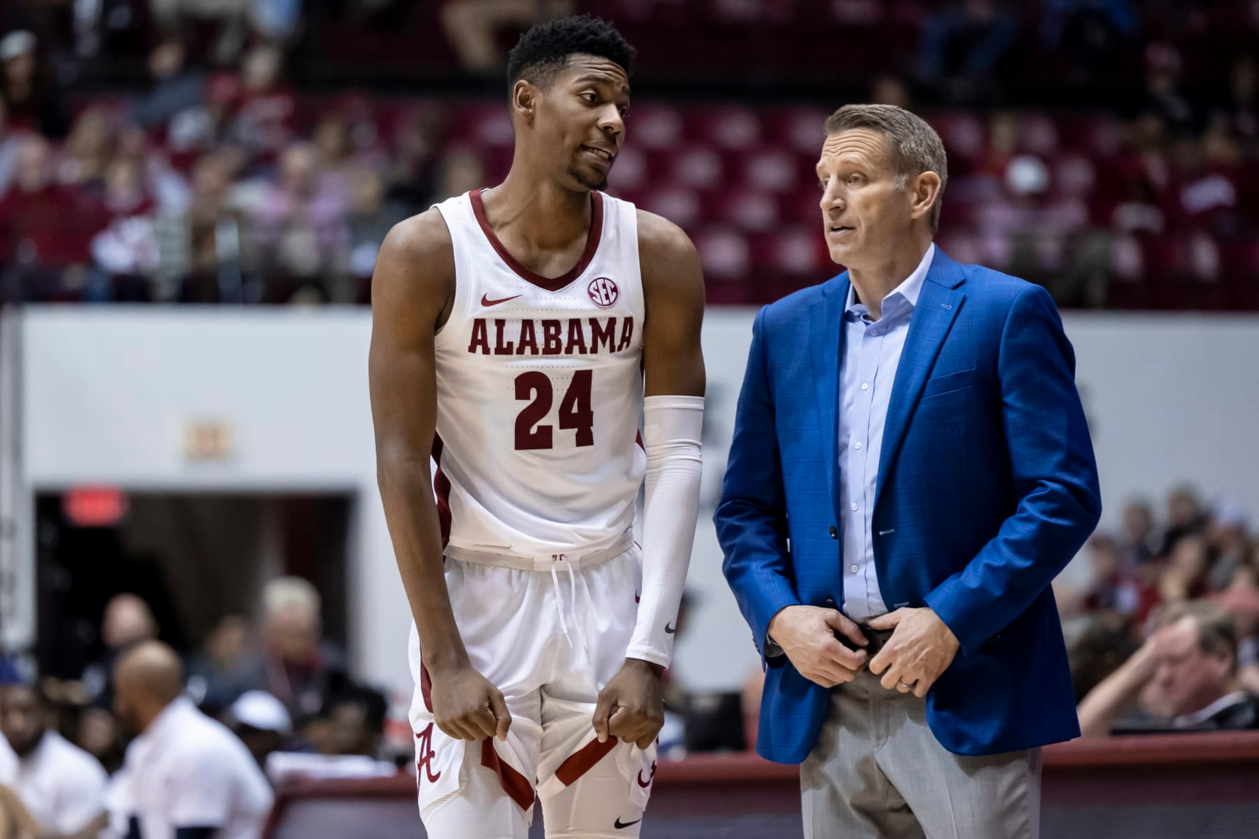 Alabama's Brandon Miller and Nate Oats