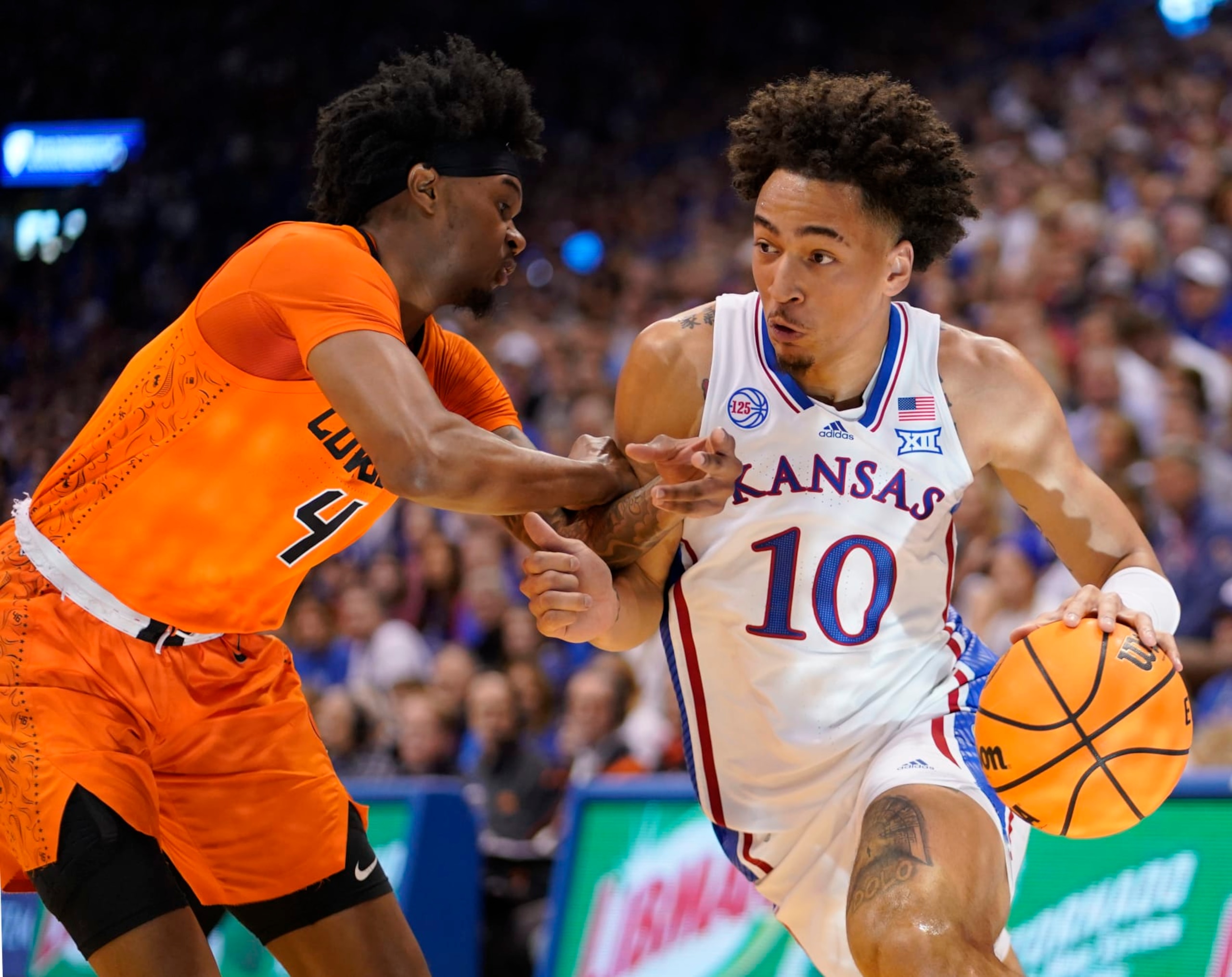 Kansas' Jalen Wilson Kansas' Jalen Wilson