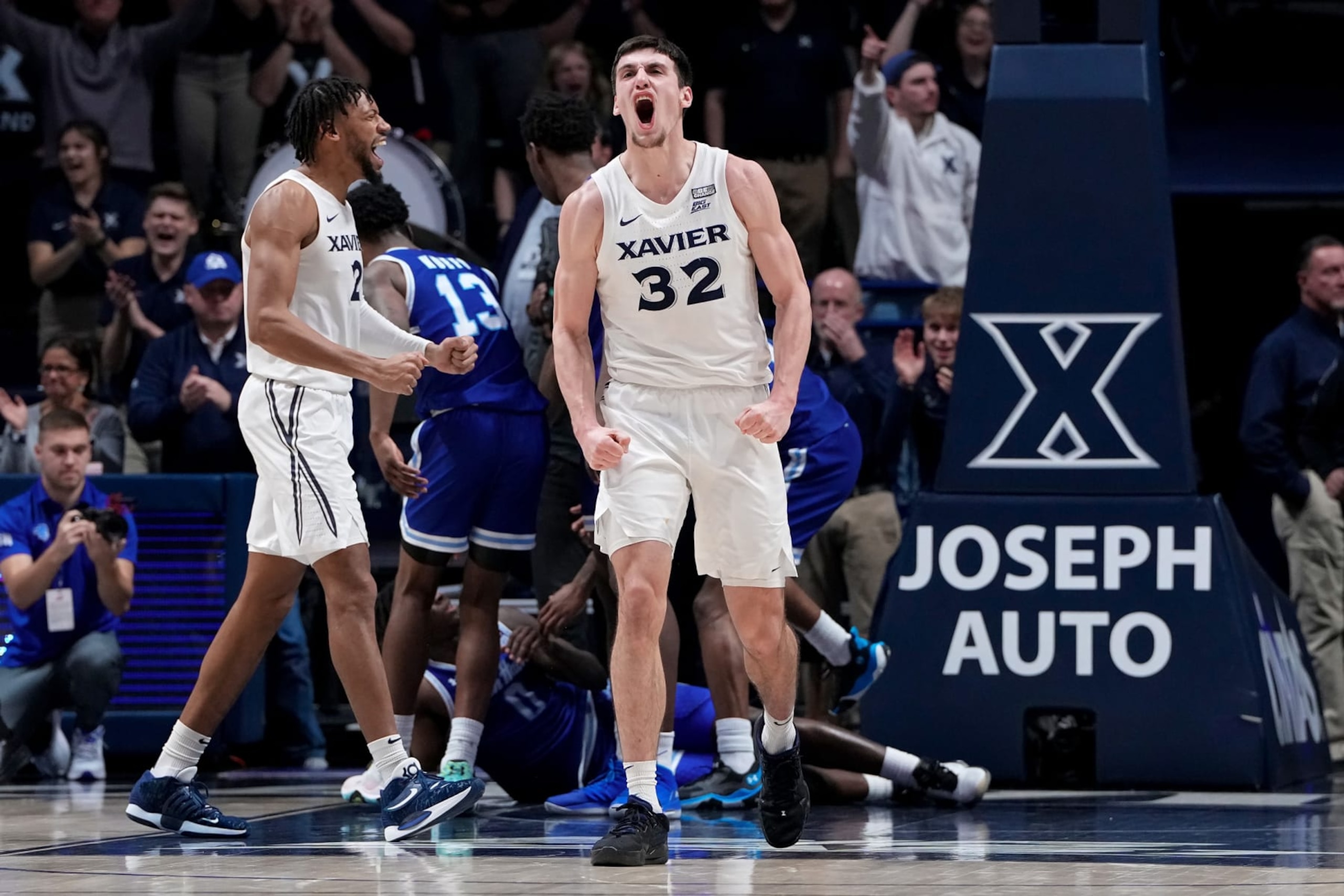 Xavier's Zach Freemantle Xavier's Zach Freemantle