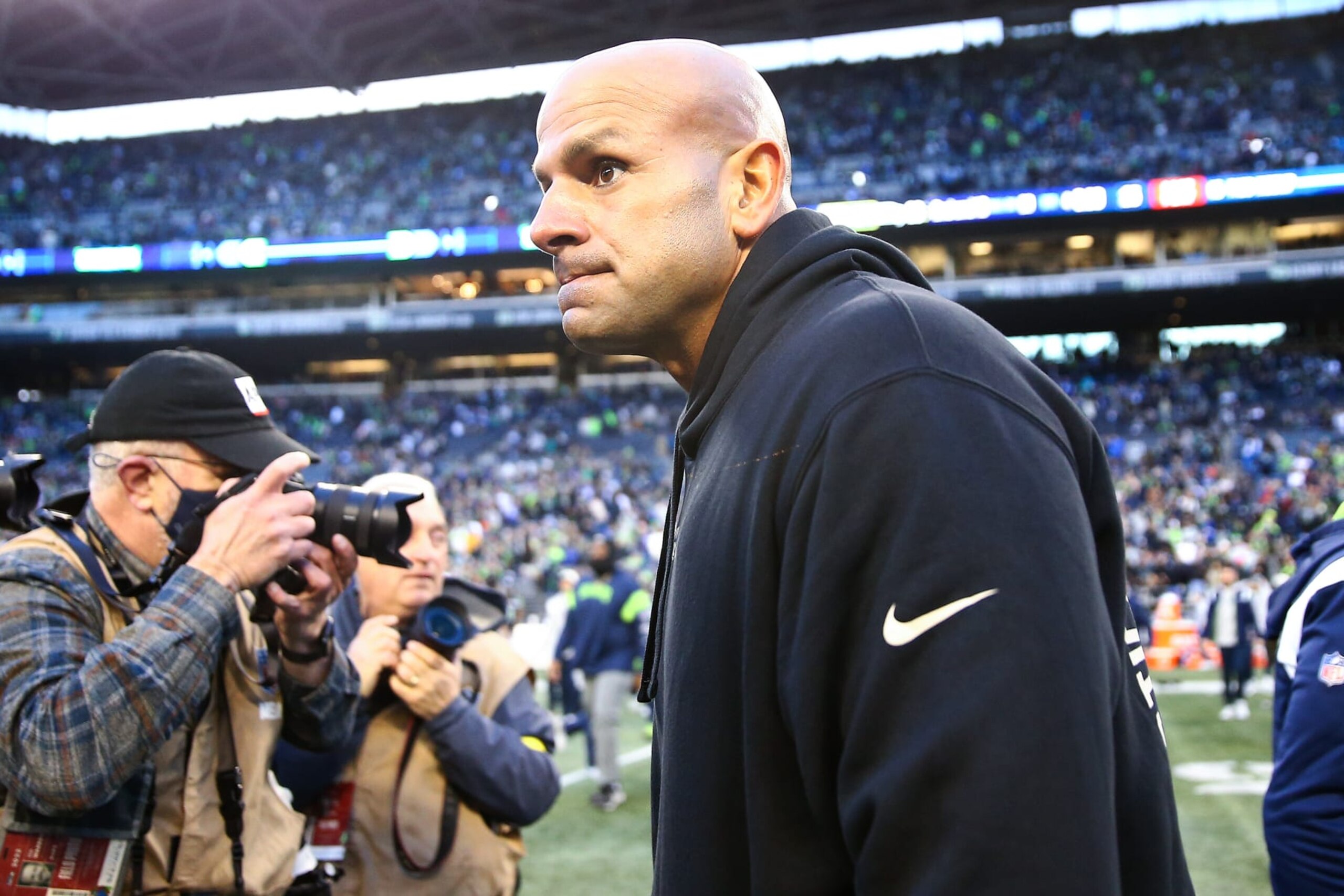 Jets coach Robert Saleh Jets coach Robert Saleh