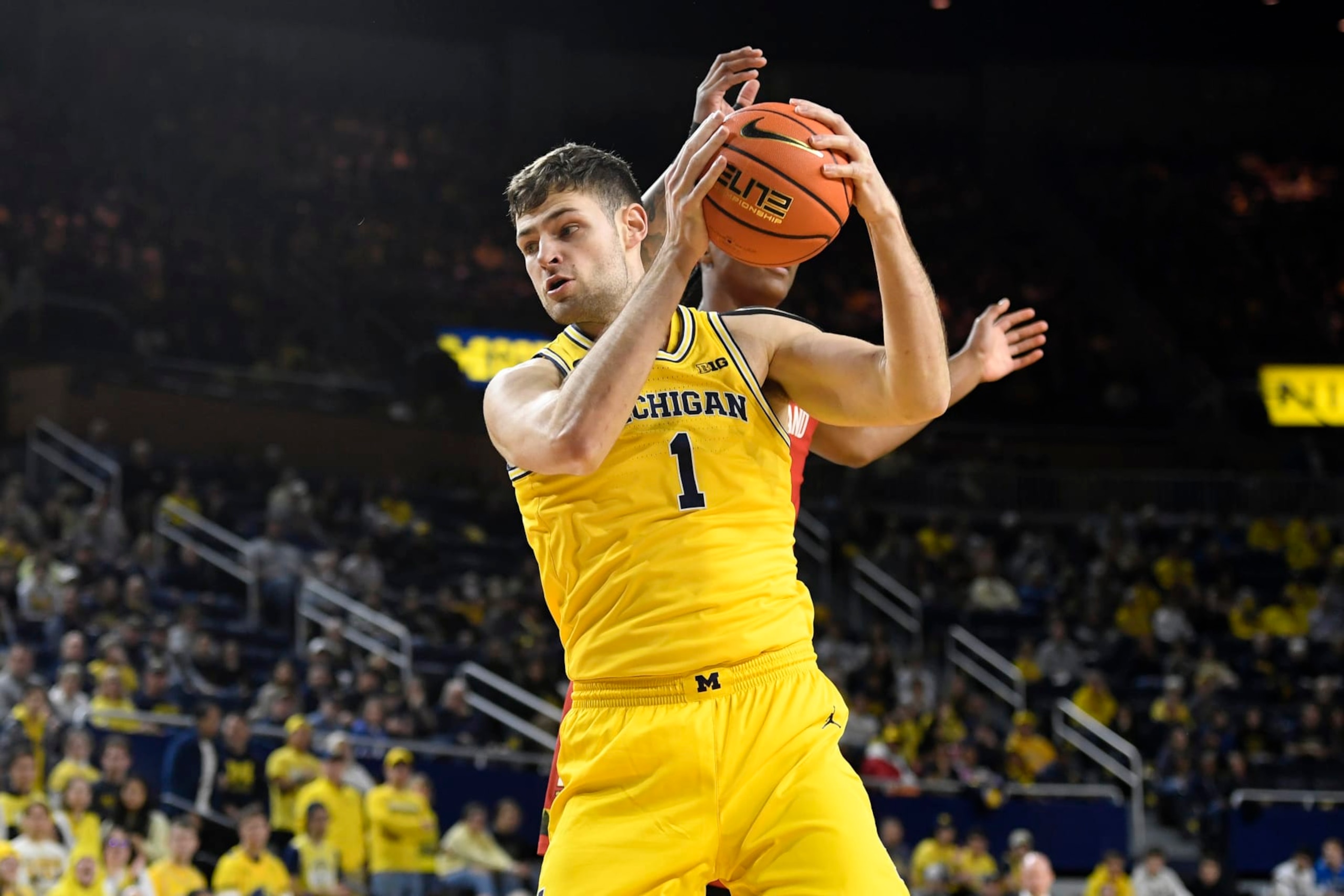 Michigan's Hunter Dickinson