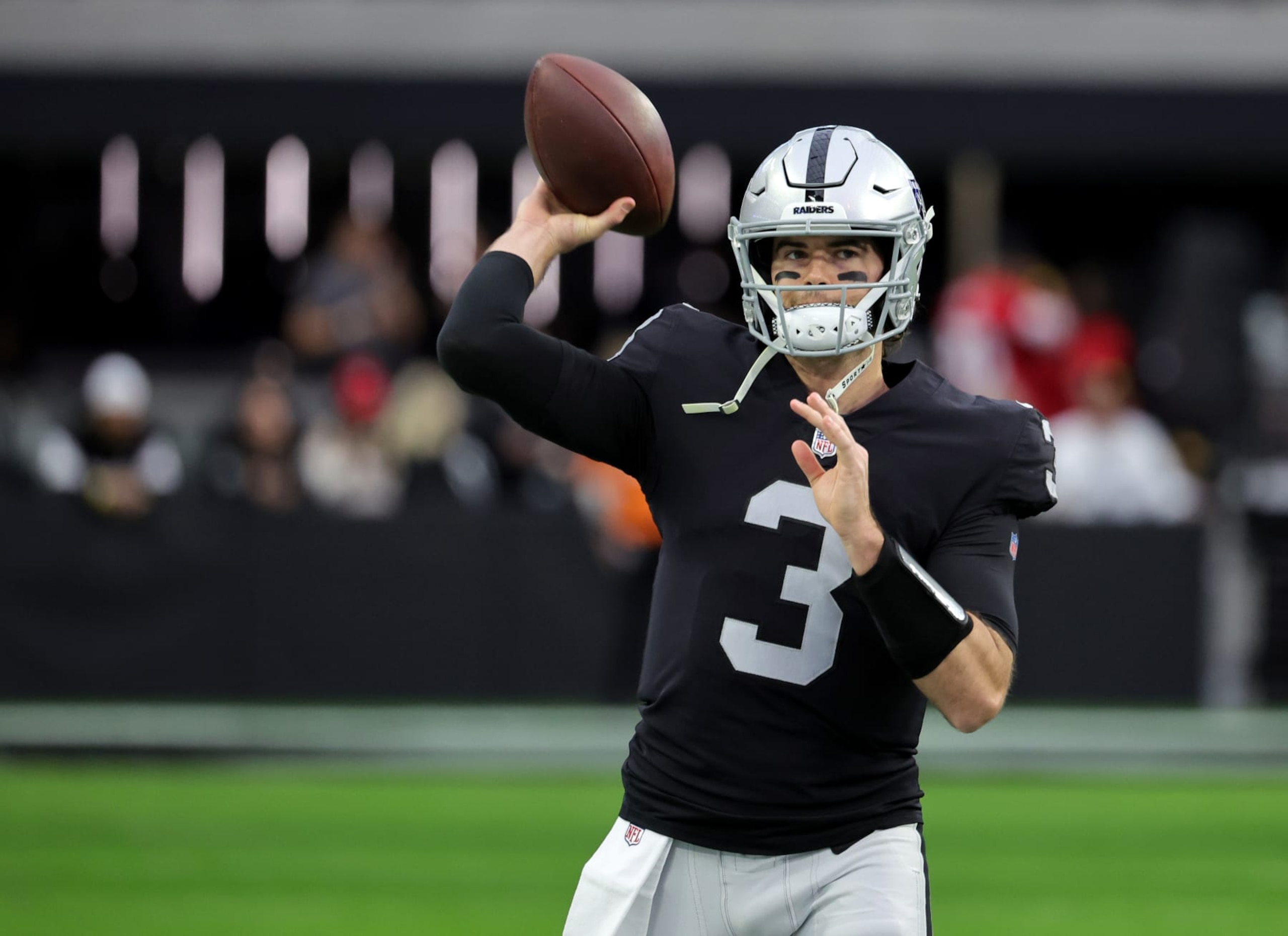 Raiders QB Jarrett Stidham Raiders QB Jarrett Stidham