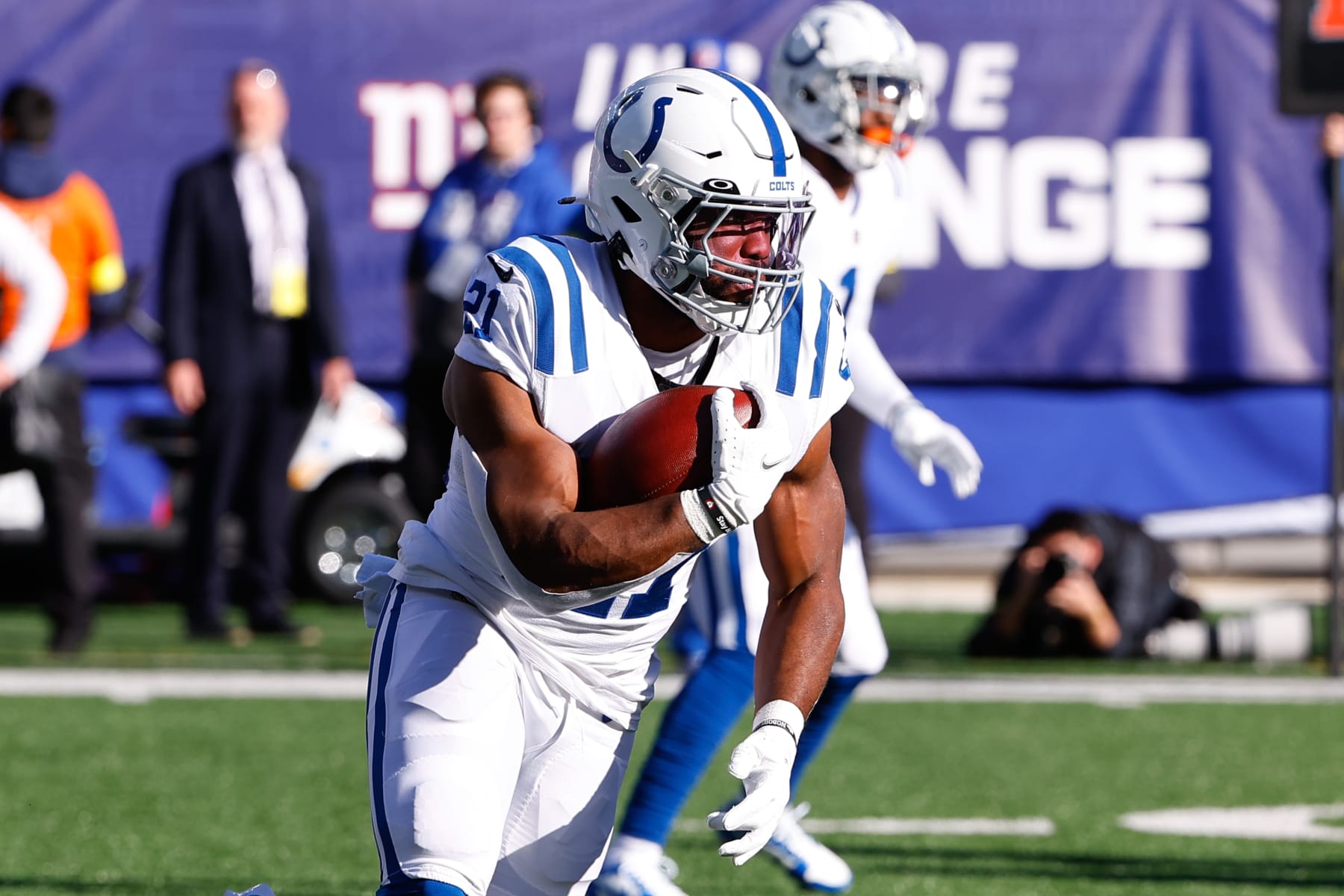 Colts RB Zack Moss