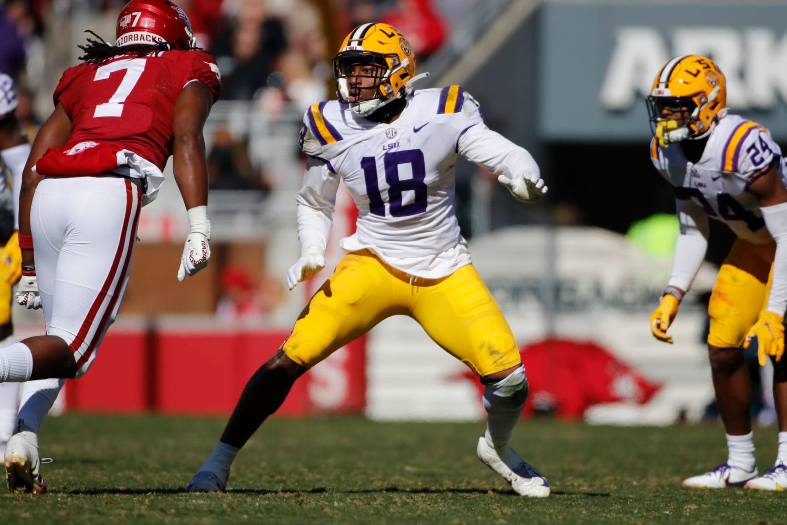 LSU's BJ Ojulari LSU's BJ Ojulari