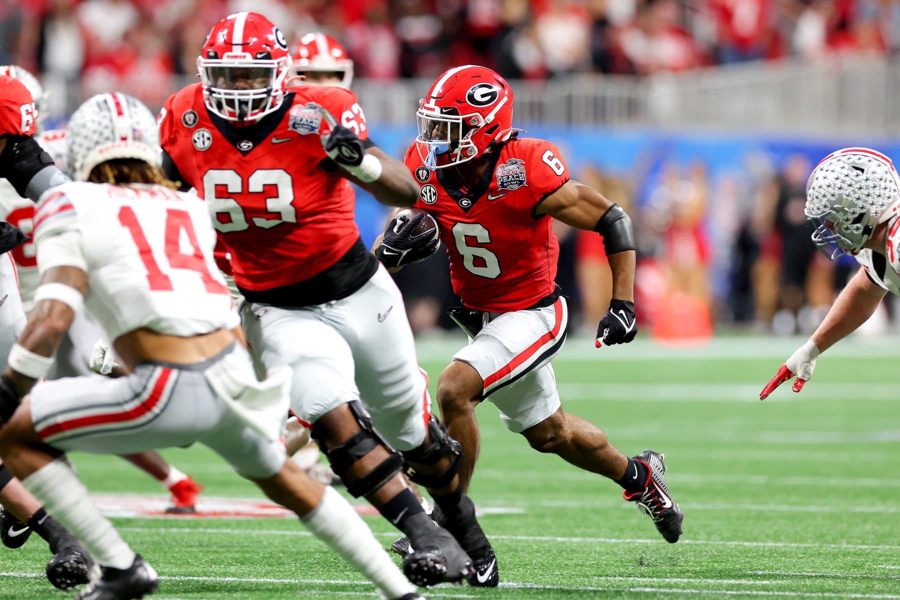 Georgia's Kenny McIntosh