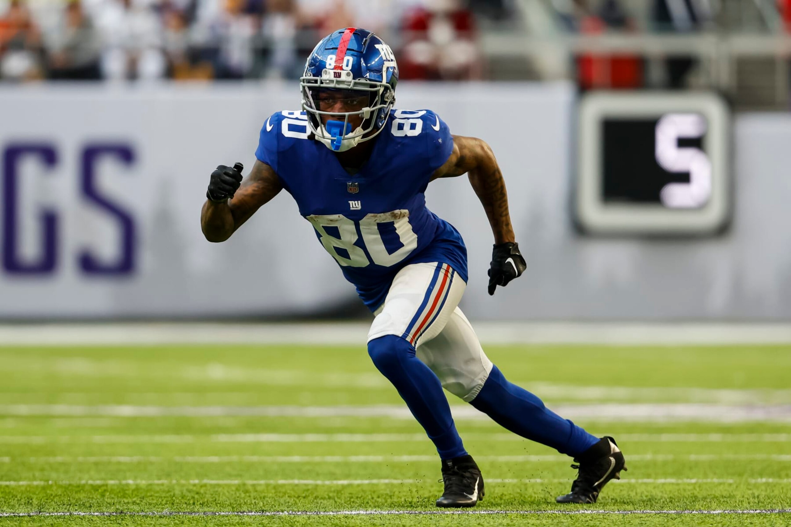 Giants WR Richie James Giants WR Richie James