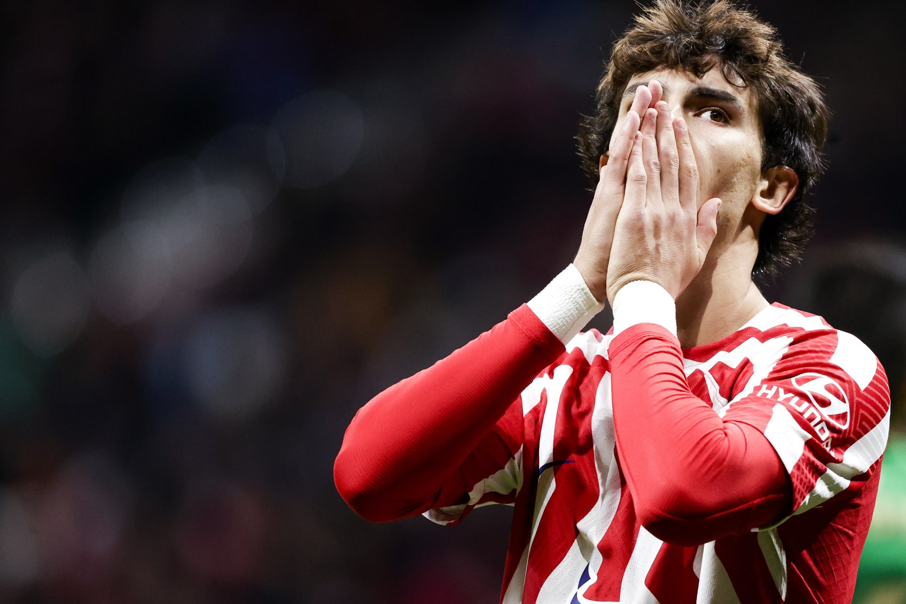 MADRID, SPAIN - DECEMBER 29: Joao Felix of Atletico Madrid during the La Liga Santander  match between Atletico Madrid v  Elche at the Estadio Civitas Metropolitano on December 29, 2022 in Madrid Spain (Photo by David S. Bustamante/Soccrates/Getty Images)