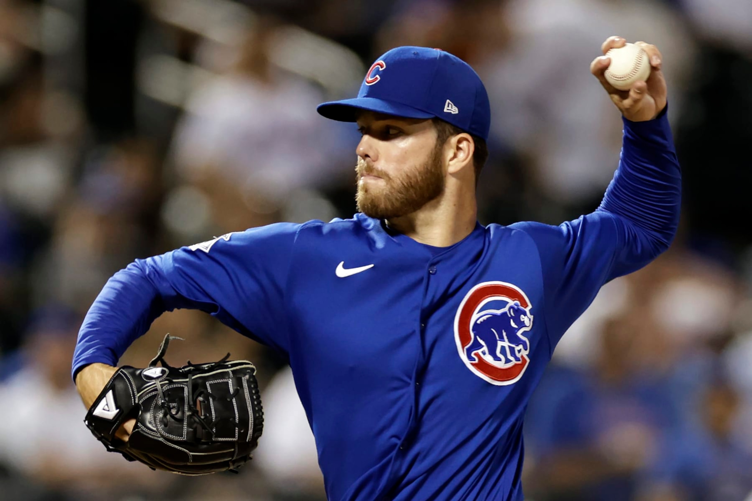 NEW YORK, NY - SEPTEMBER 13: Brandon Hughes #47 of the Chicago Cubs pitches during the ninth inning against the New York Mets at Citi Field on September 13, 2022 in the Queens borough of New York City. The Cubs won 4-1. (Photo by Adam Hunger/Getty Images)