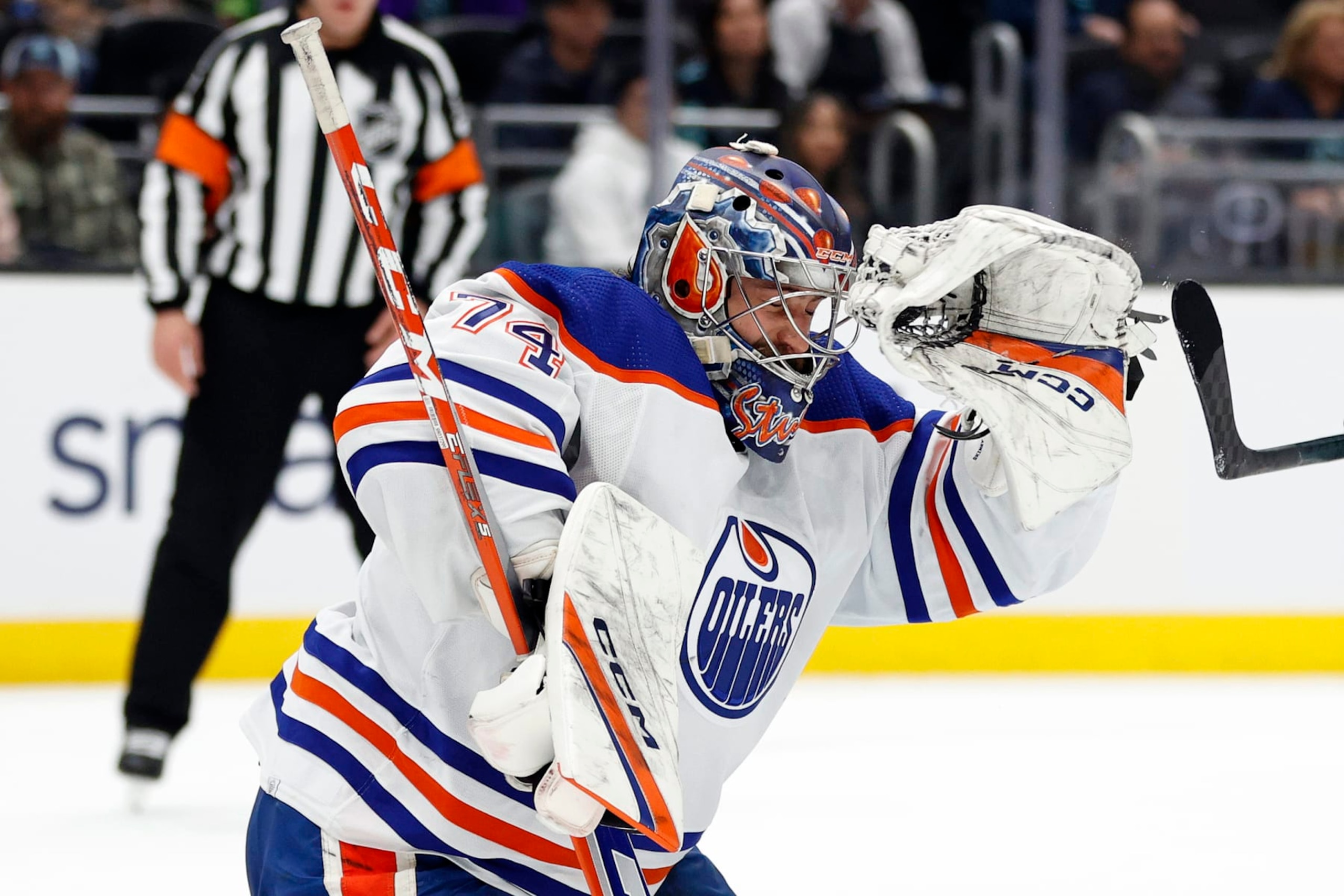 Stuart Skinner is one of the more consistent players in Edmonton outside of their top scorers
