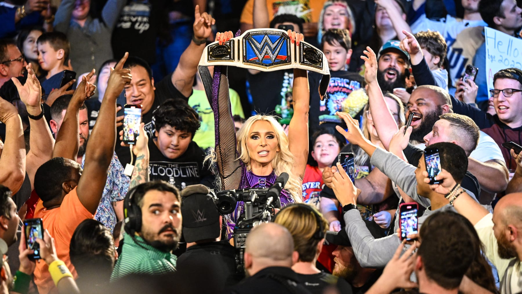 One week after a stunning return, Charlotte Flair addressed the WWE Universe Friday night.