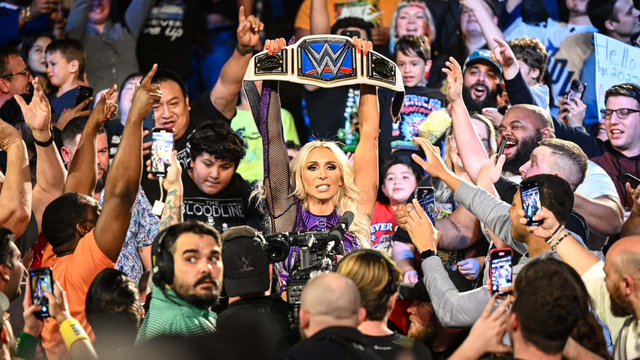 One week after a stunning return, Charlotte Flair addressed the WWE Universe Friday night.