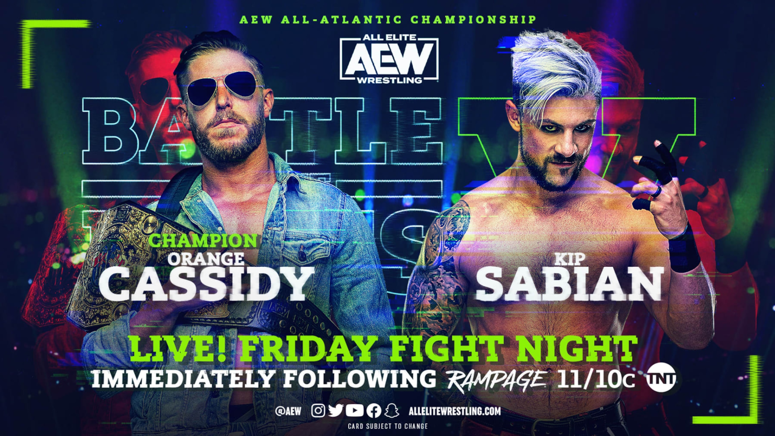 Orange Cassidy and Kip Sabian.