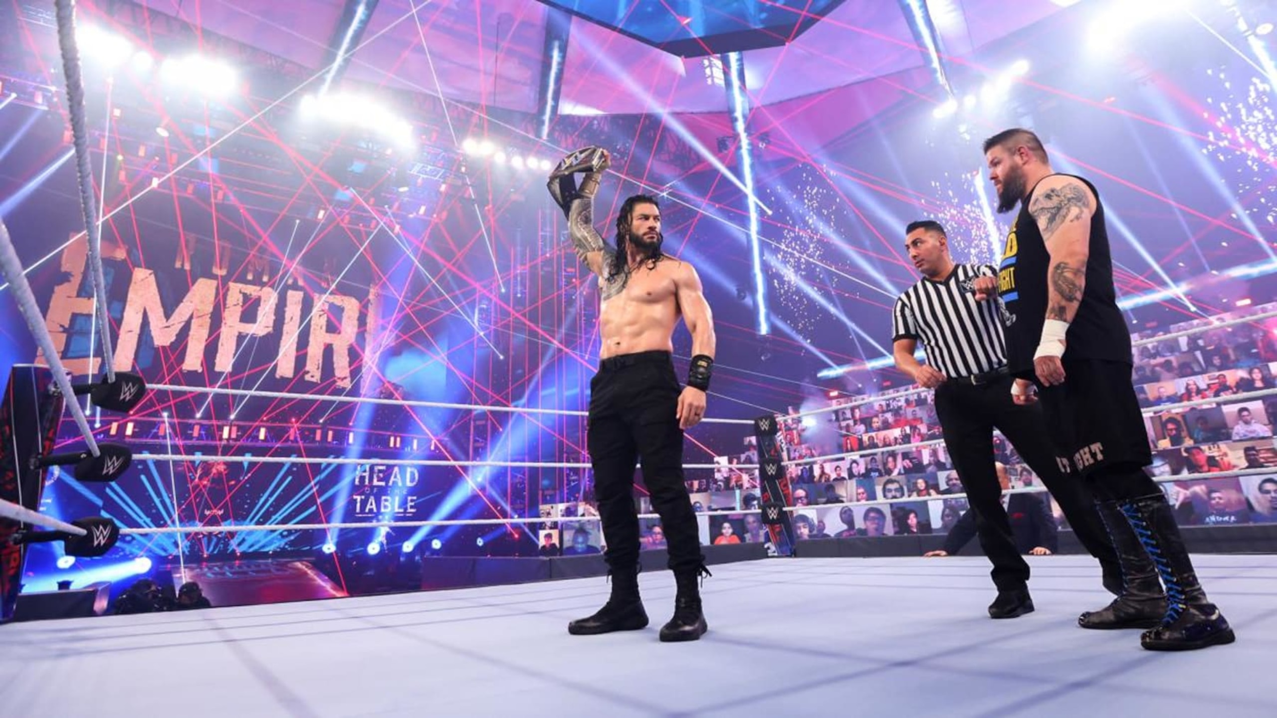 Roman Reigns and Kevin Owens will renew hostilities when they meet for the Undisputed WWE Universal Championship at the Royal Rumble.