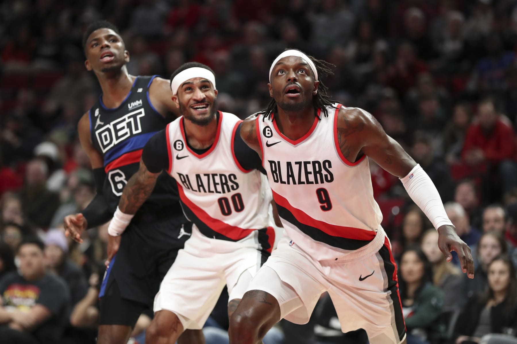 Hamidou Diallo (left), Gary Payton II (middle), Jerami Grant (right). 