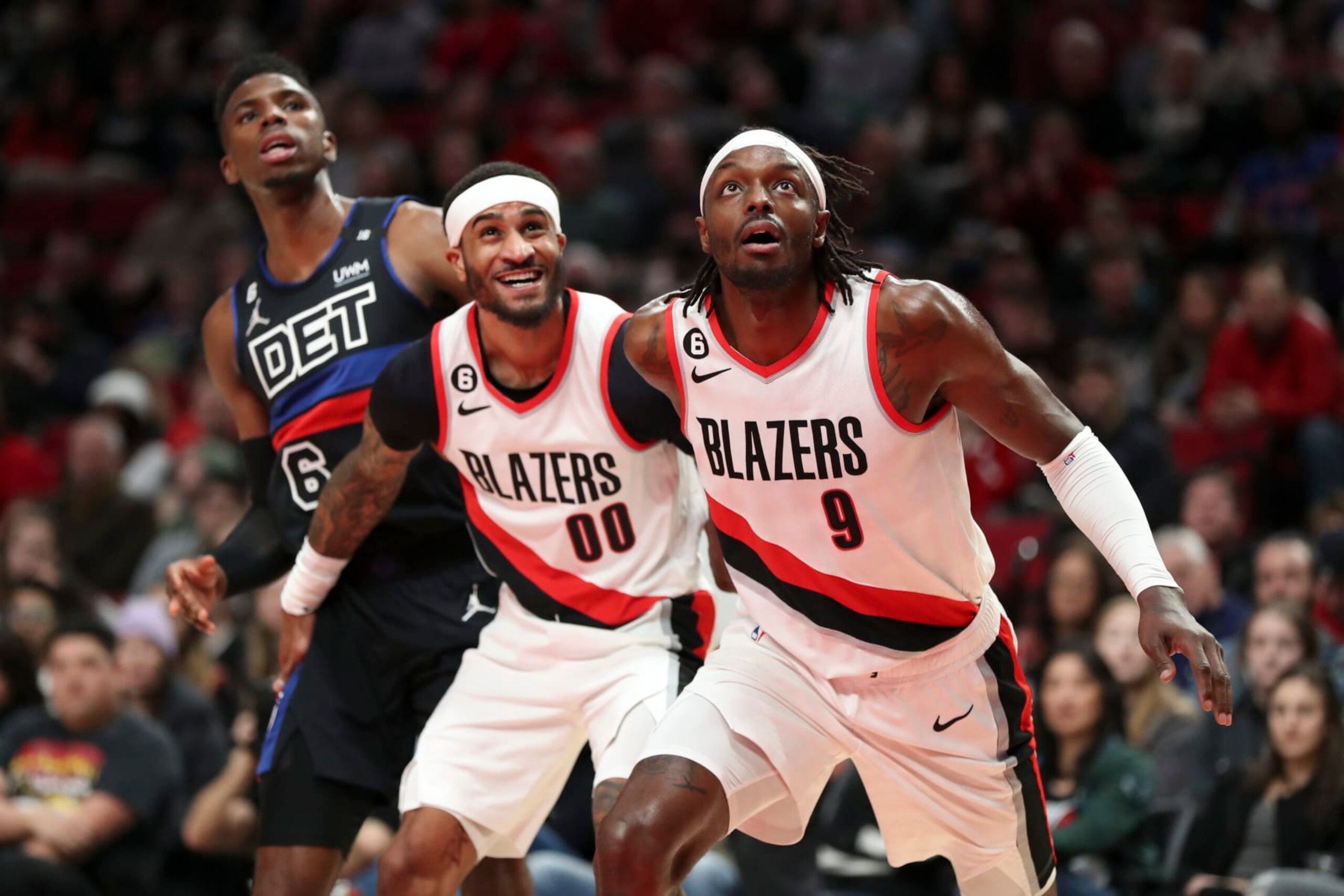 Hamidou Diallo (left), Gary Payton II (middle), Jerami Grant (right). 