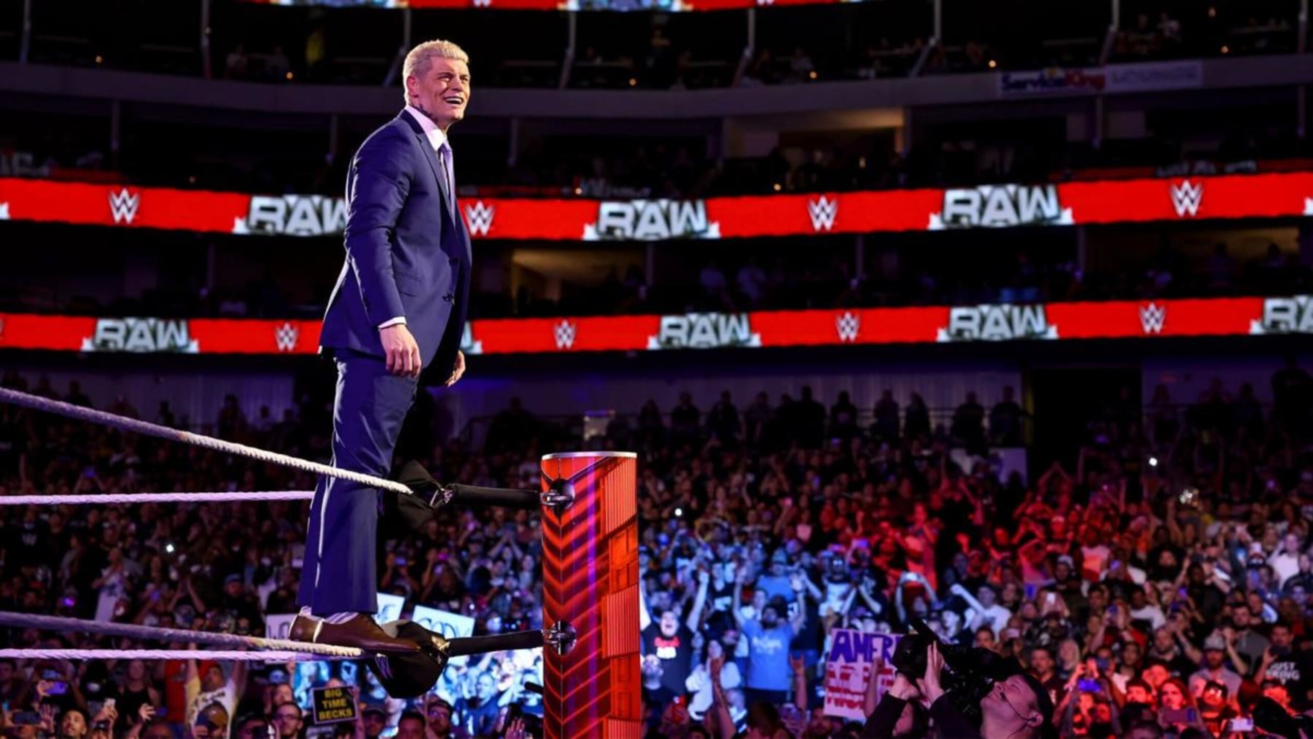 Cody Rhodes' Royal Rumble return will be no surprise, so reintroducing him on Raw before then is a good idea.