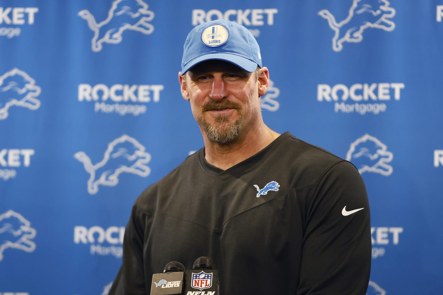 Detroit Lions head coach Dan Campbell