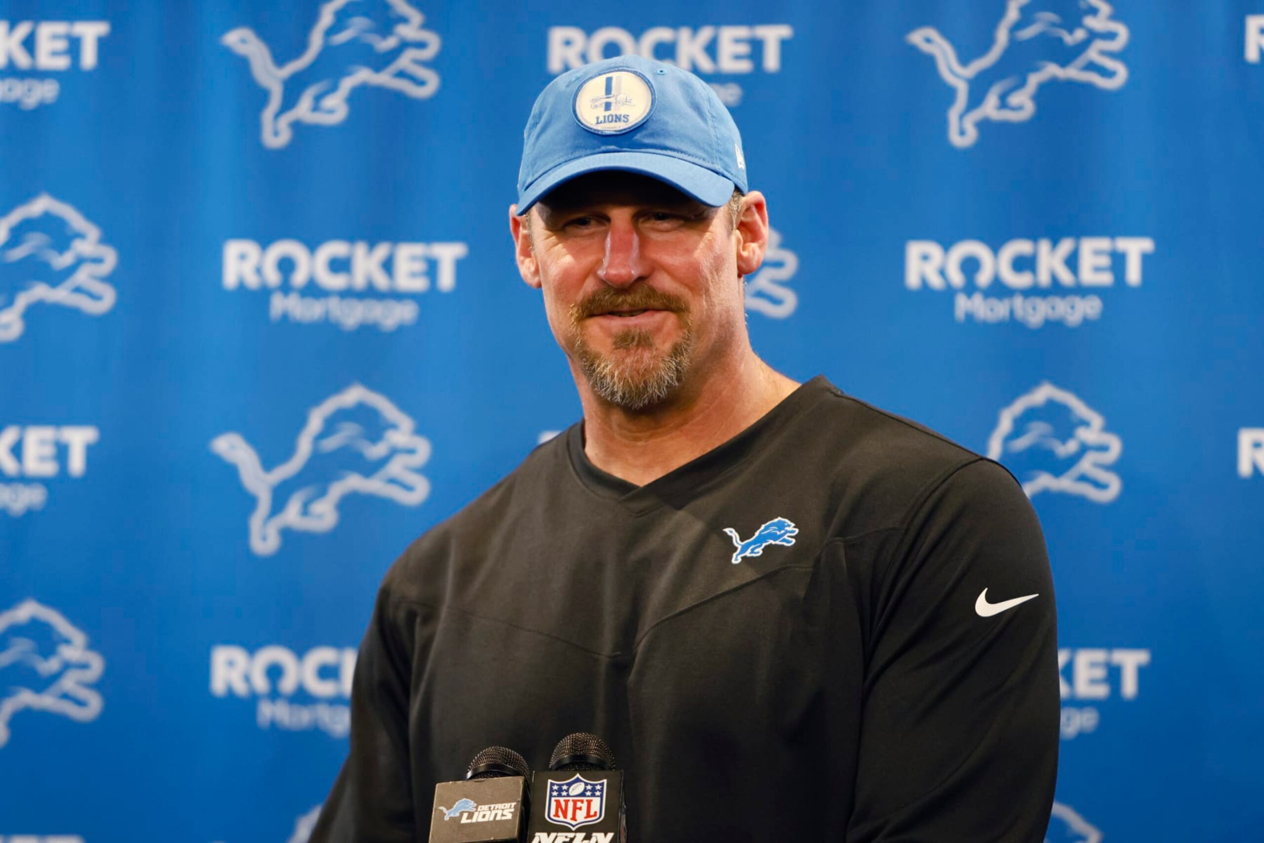 Detroit Lions head coach Dan Campbell