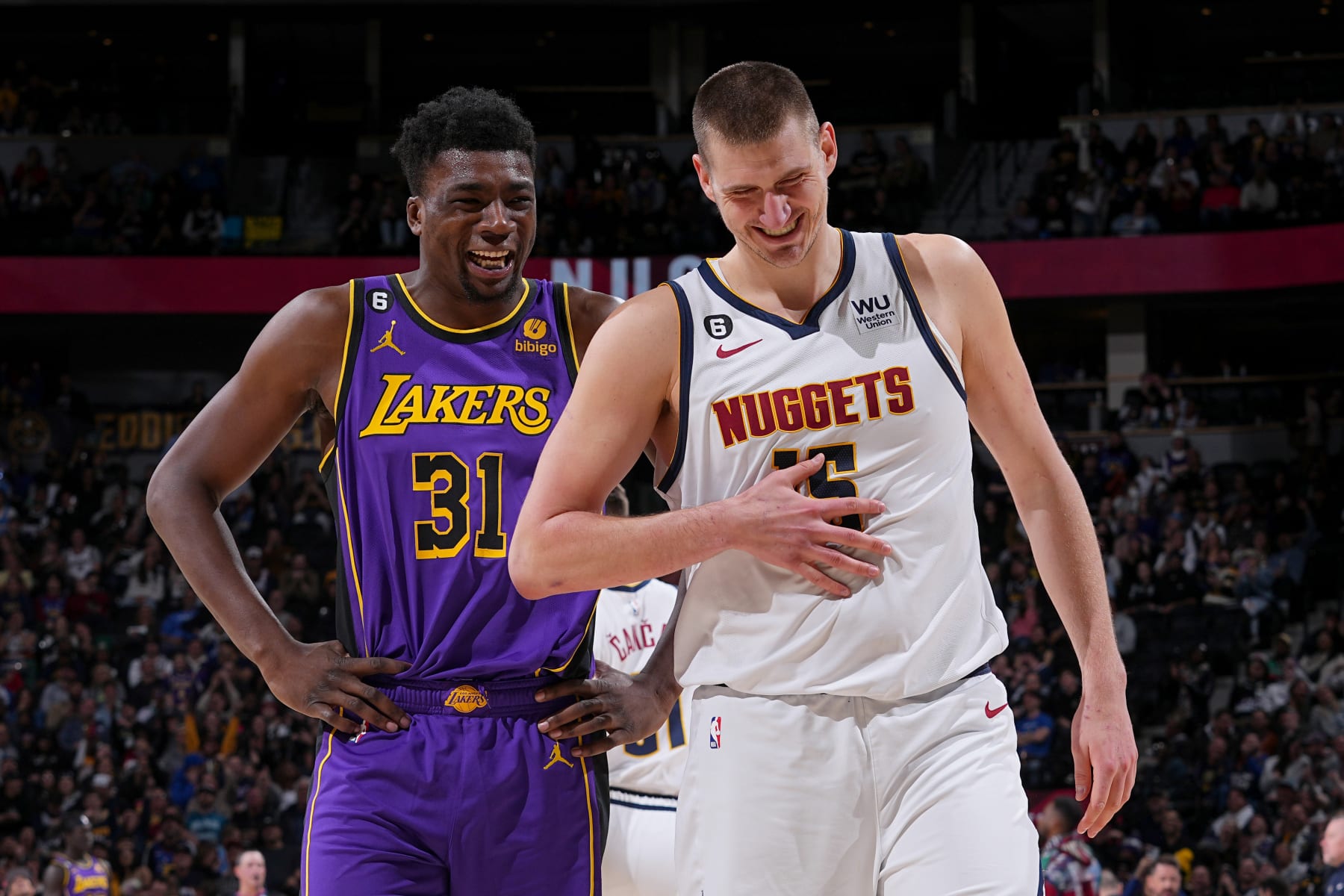 Thomas Bryant and Nikola JokiÄ