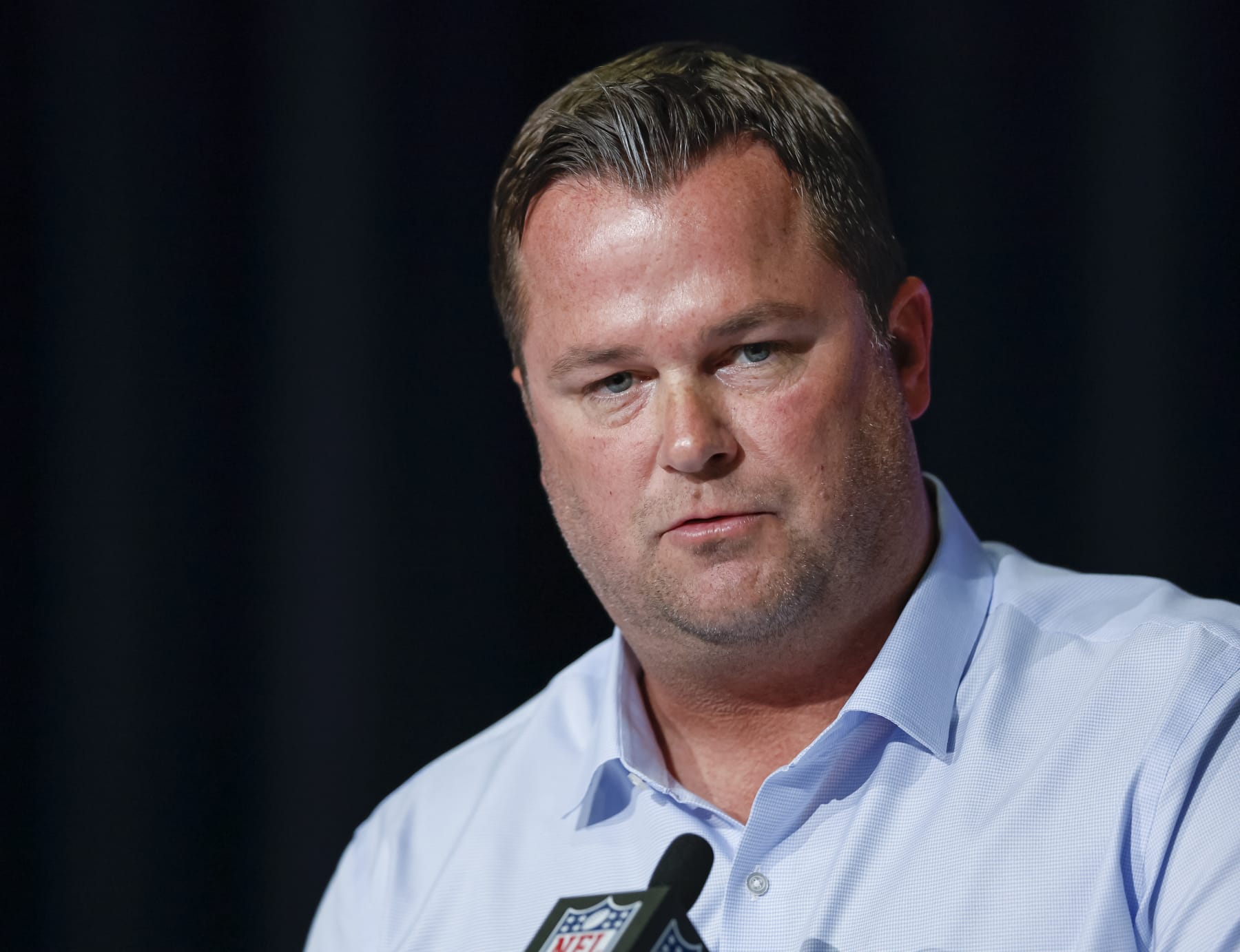 Carolina Panthers general manager Scott Fitterer 