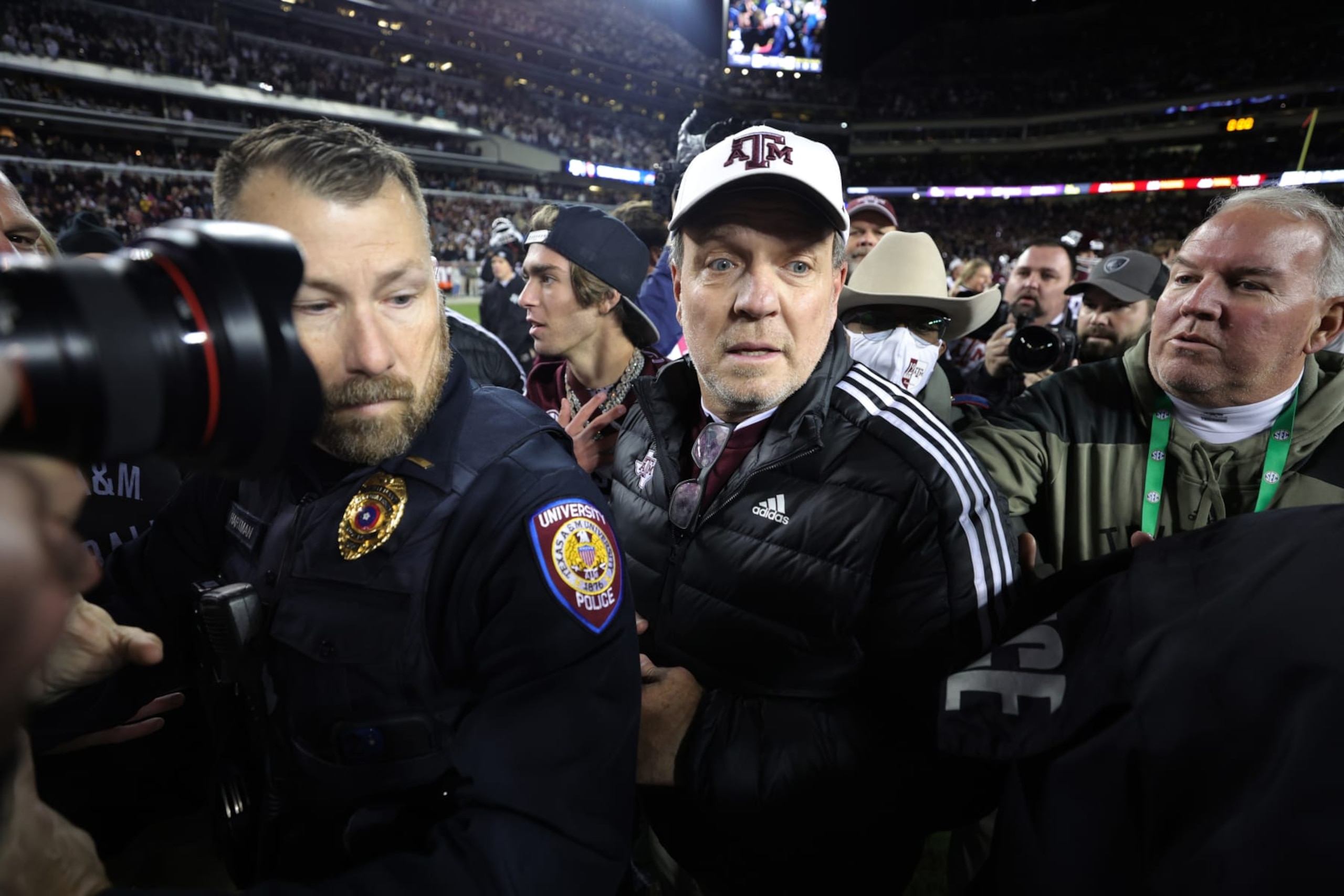 Aggies head coach Jimbo Fisher