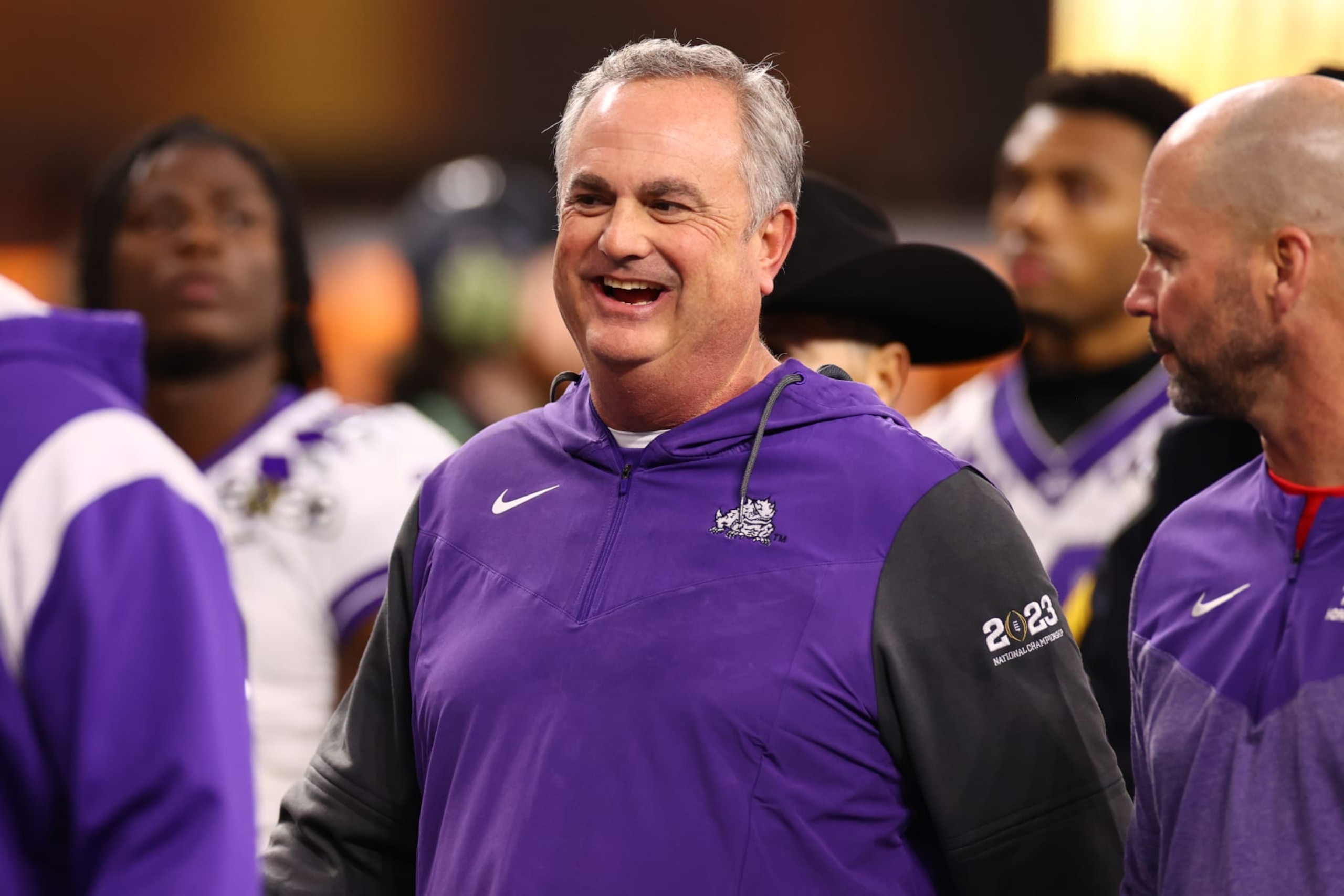 TCU coach Sonny Dykes