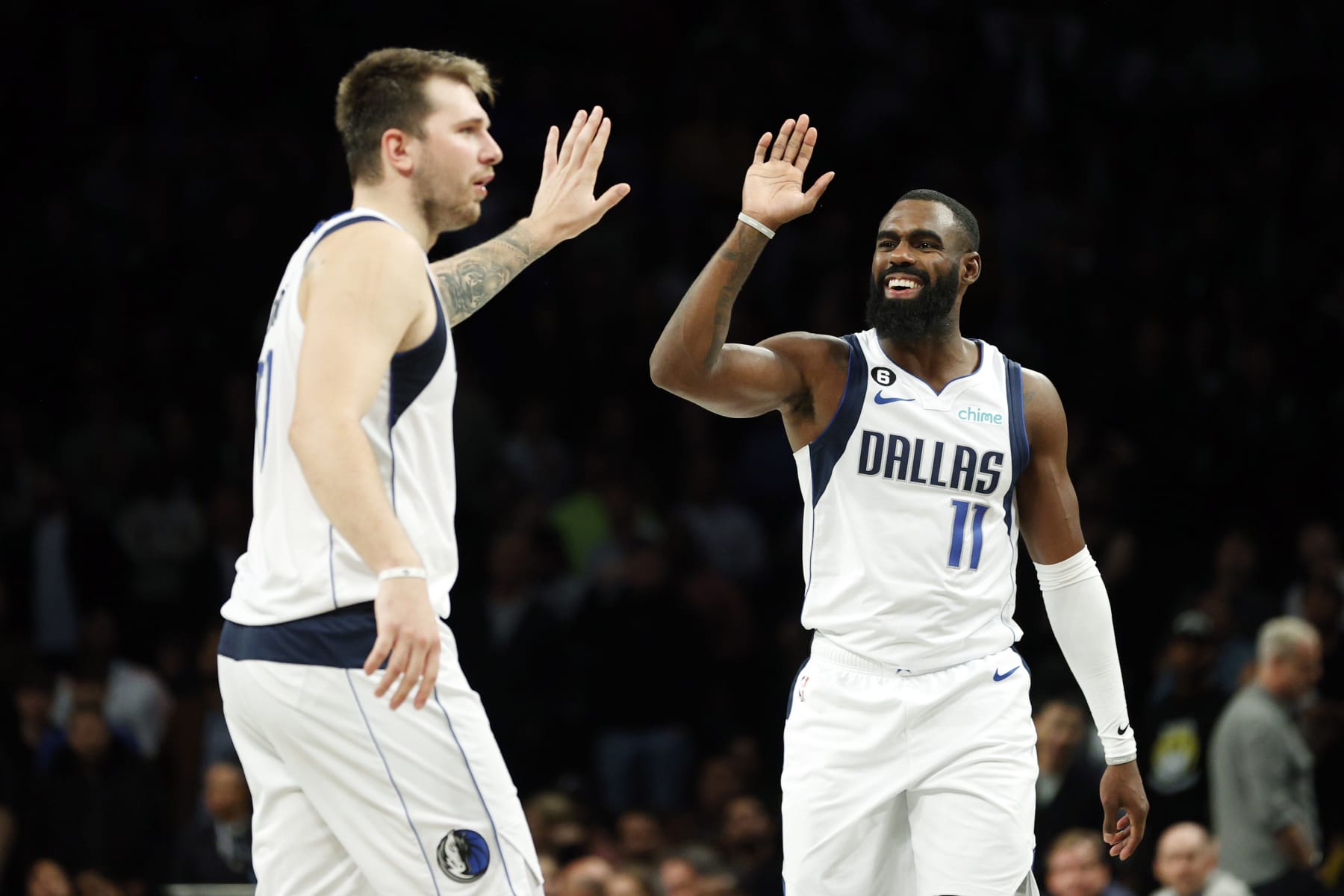Luka DonÄiÄ and Tim Hardaway Jr.