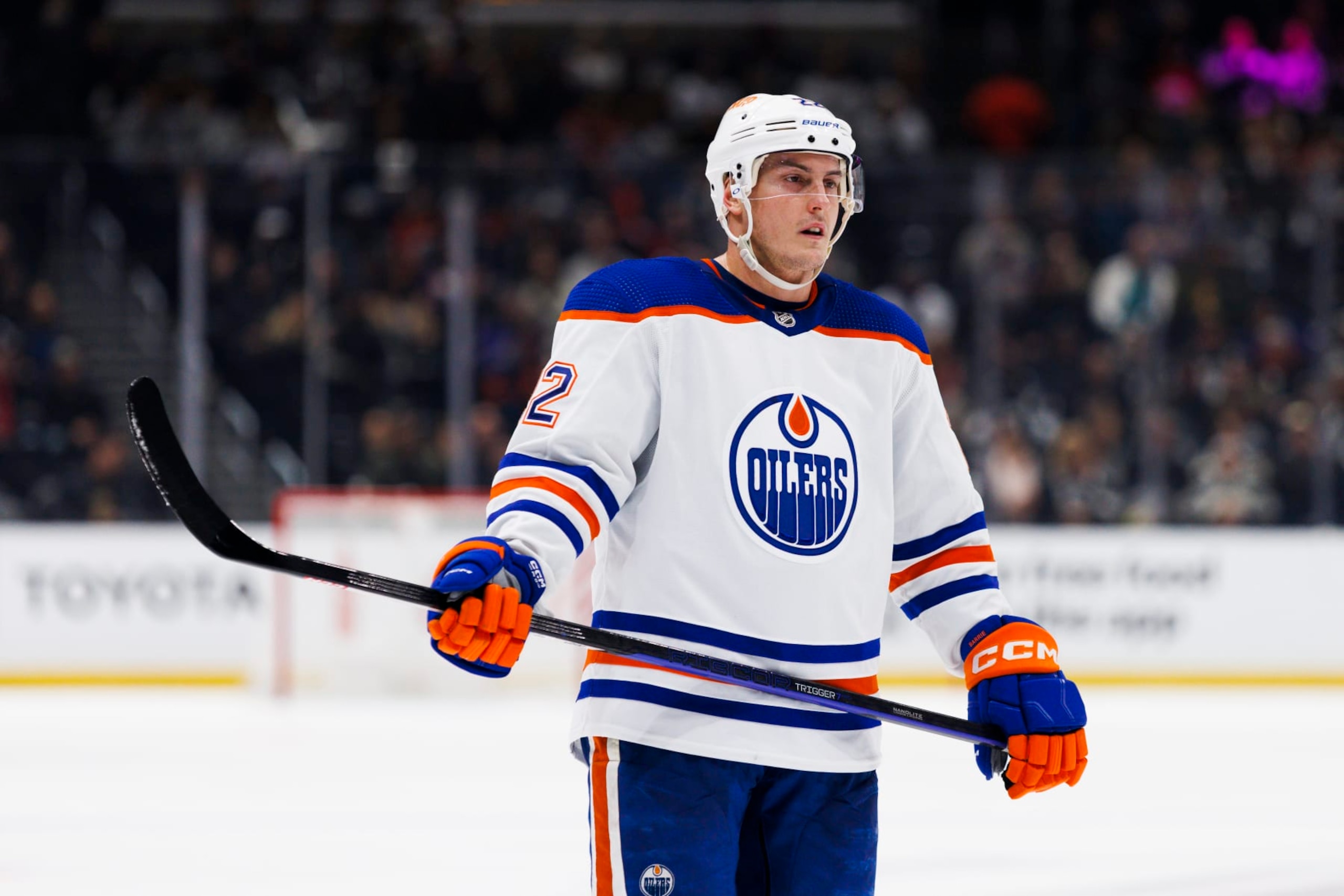 Edmonton Oilers defenseman Tyson Barrie.
