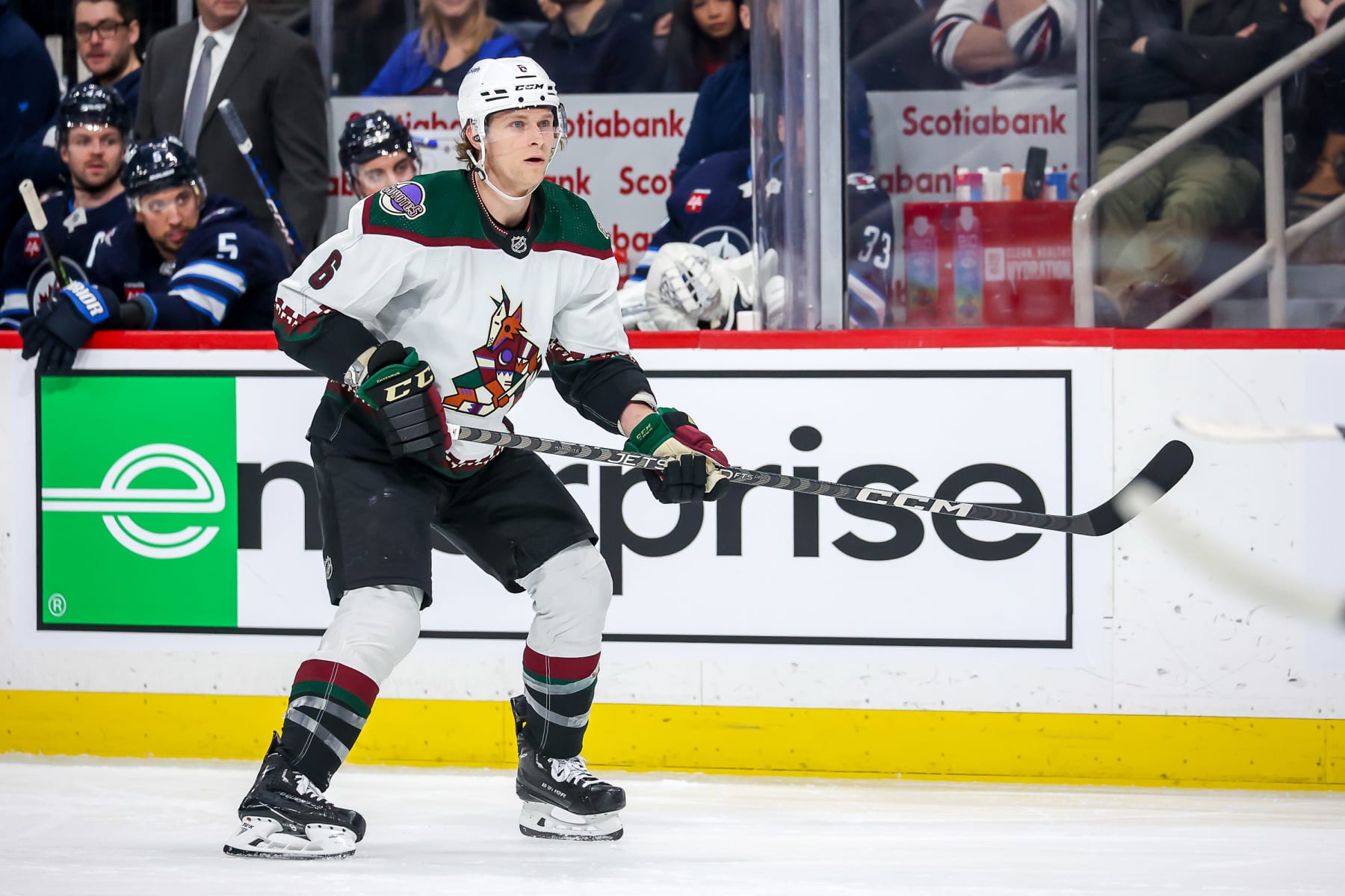 Arizona Coyotes defenseman Jakob Chychrun.