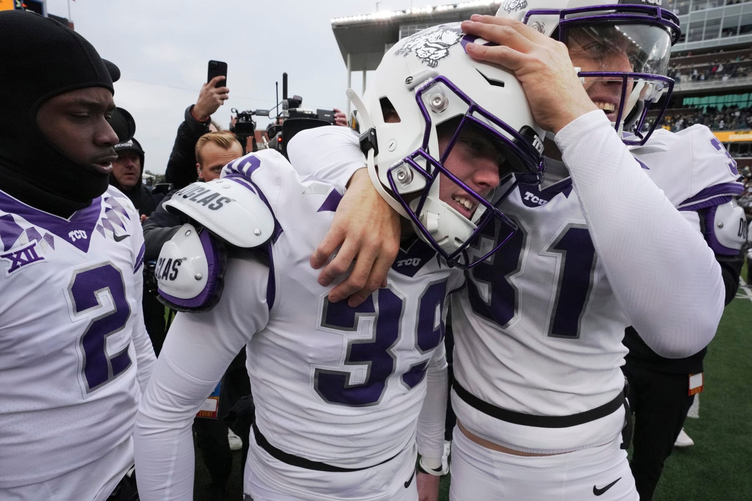 TCU kicker Griffin Kell TCU kicker Griffin Kell