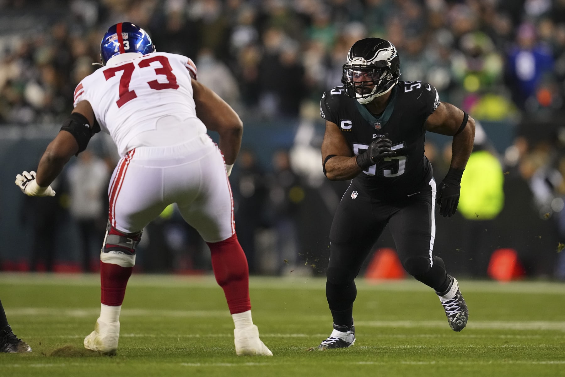 Brandon Graham and Co. can make Evan Neal's day difficult. 