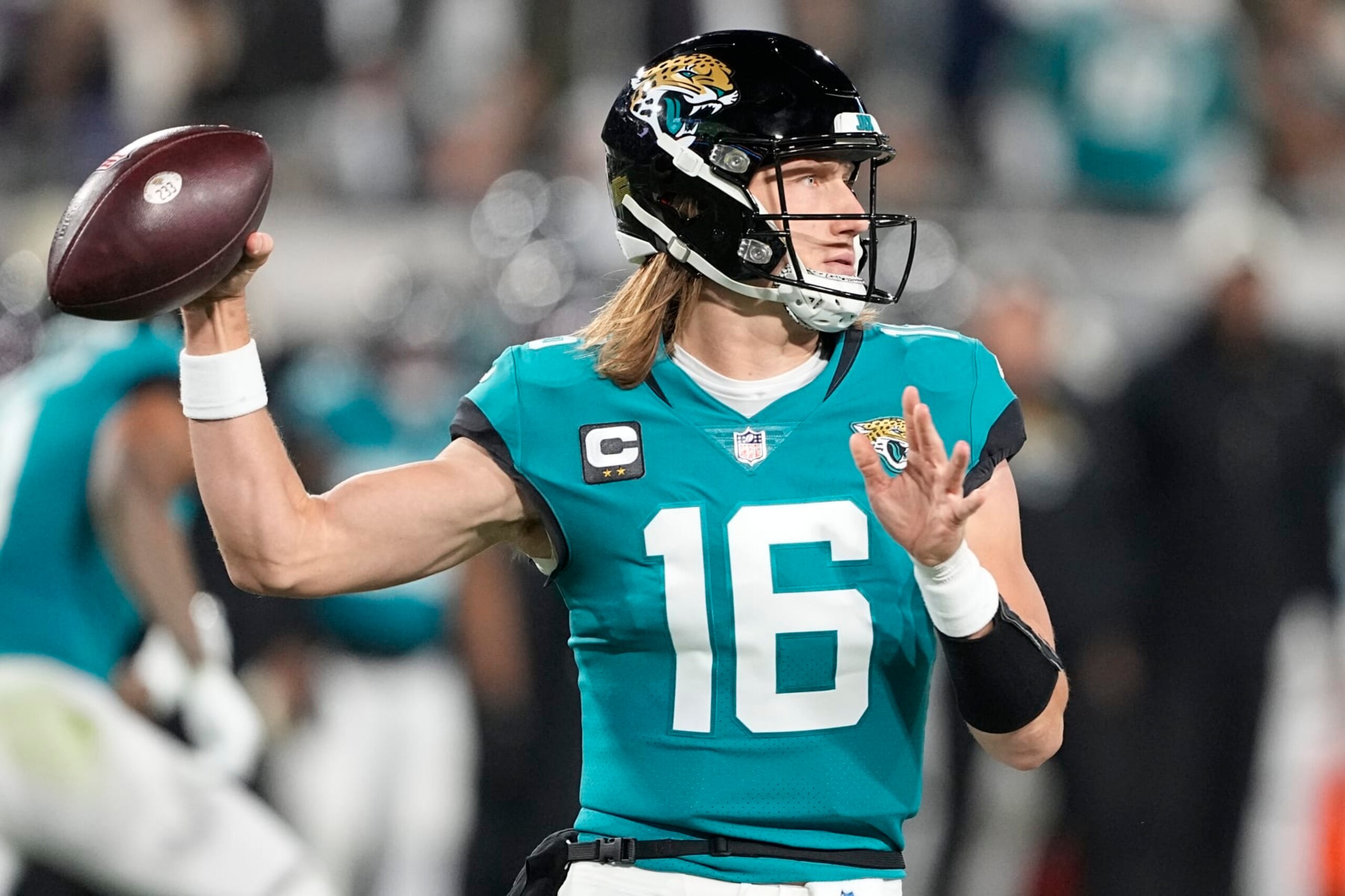 Trevor Lawrence led an improbable comeback in his NFL playoff debut. Trevor Lawrence led an improbable comeback in his NFL playoff debut.
