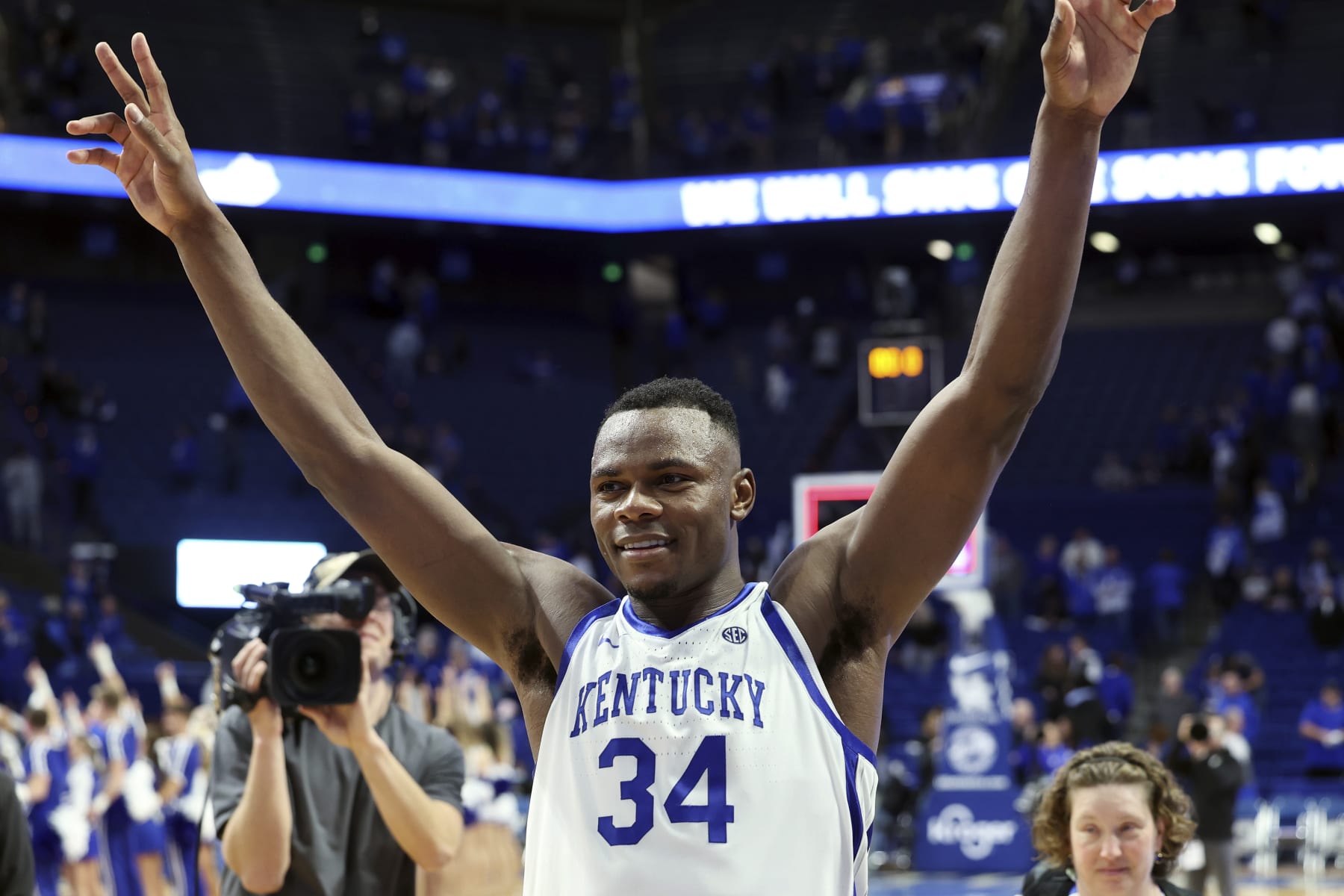 Kentucky's Oscar Tshiebwe