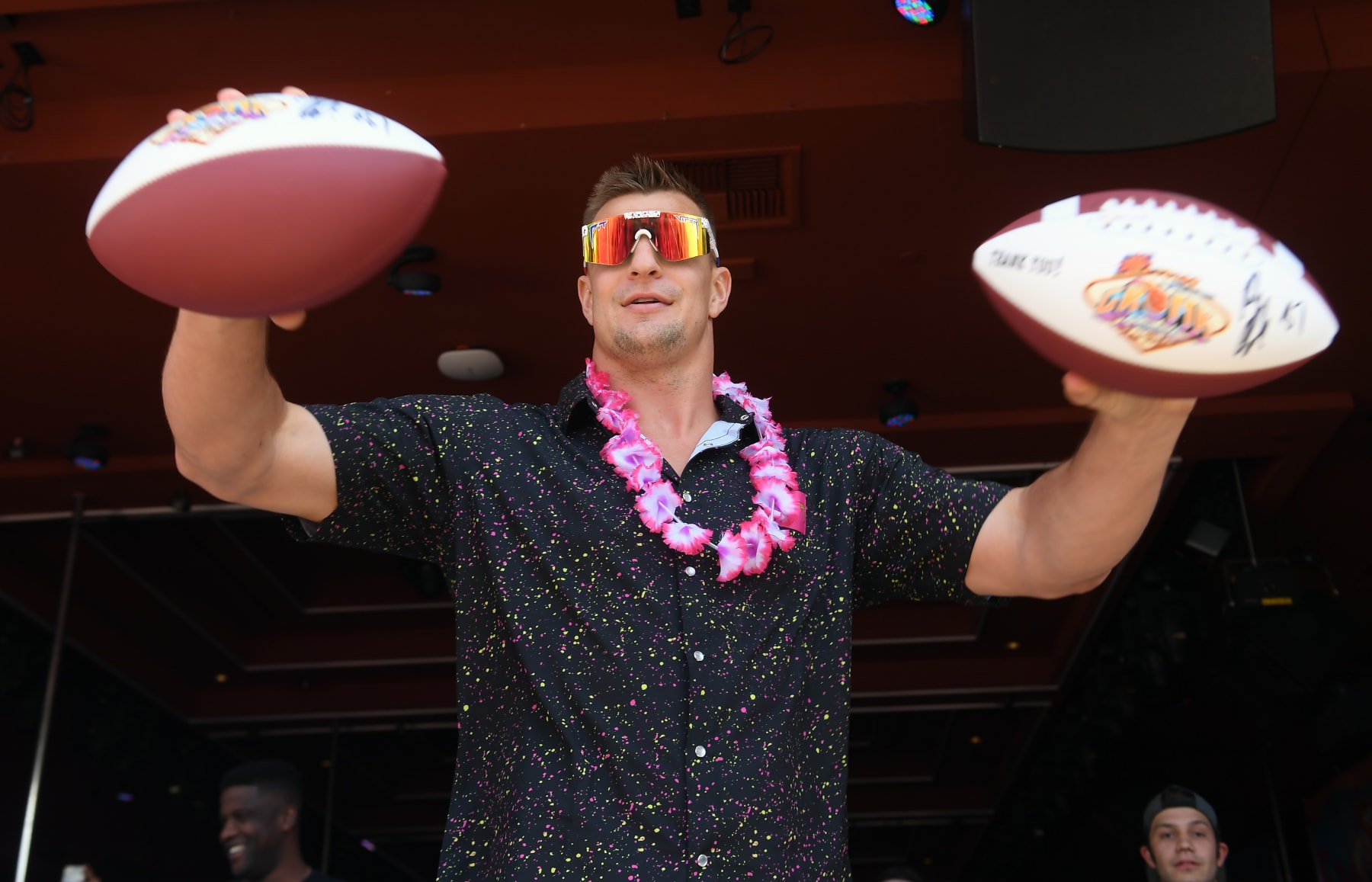 LAS VEGAS, NEVADA - APRIL 29: Rob Gronkowski attends Gronk Beach Las Vegas at Encore Beach Club at Wynn Las Vegas on April 29, 2022 in Las Vegas, Nevada. (Photo by Bryan Steffy/Getty Images for Encore Beach Club at Wynn Las Vegas)