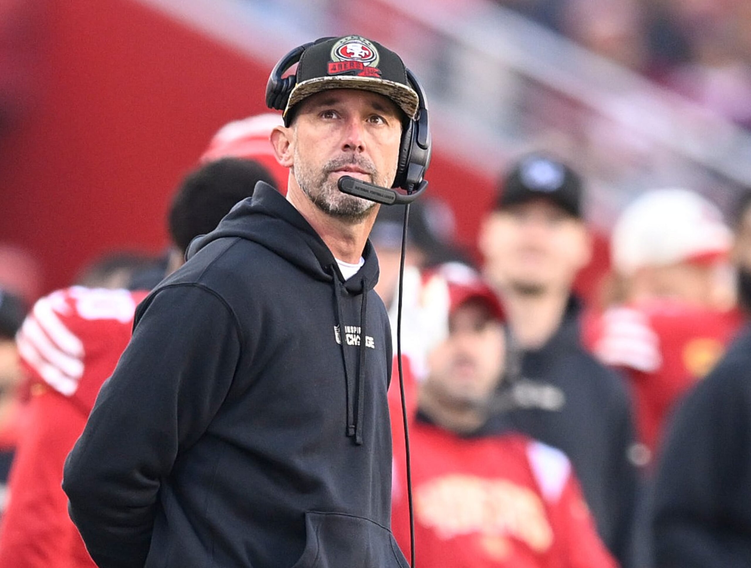 49ers head coach Kyle Shanahan