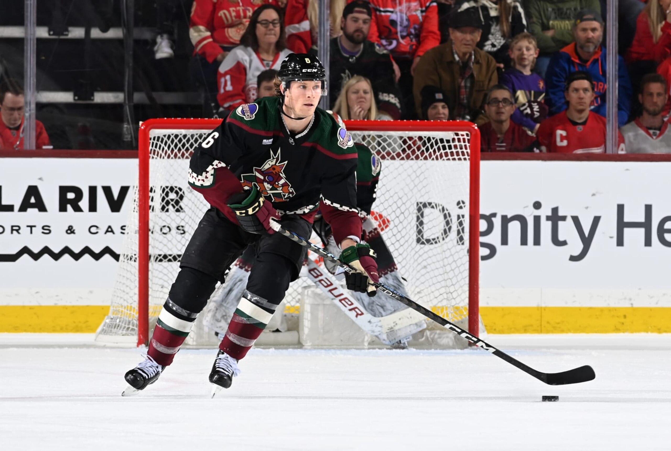 Arizona Coyotes defenseman Jakob Chychrun Arizona Coyotes defenseman Jakob Chychrun