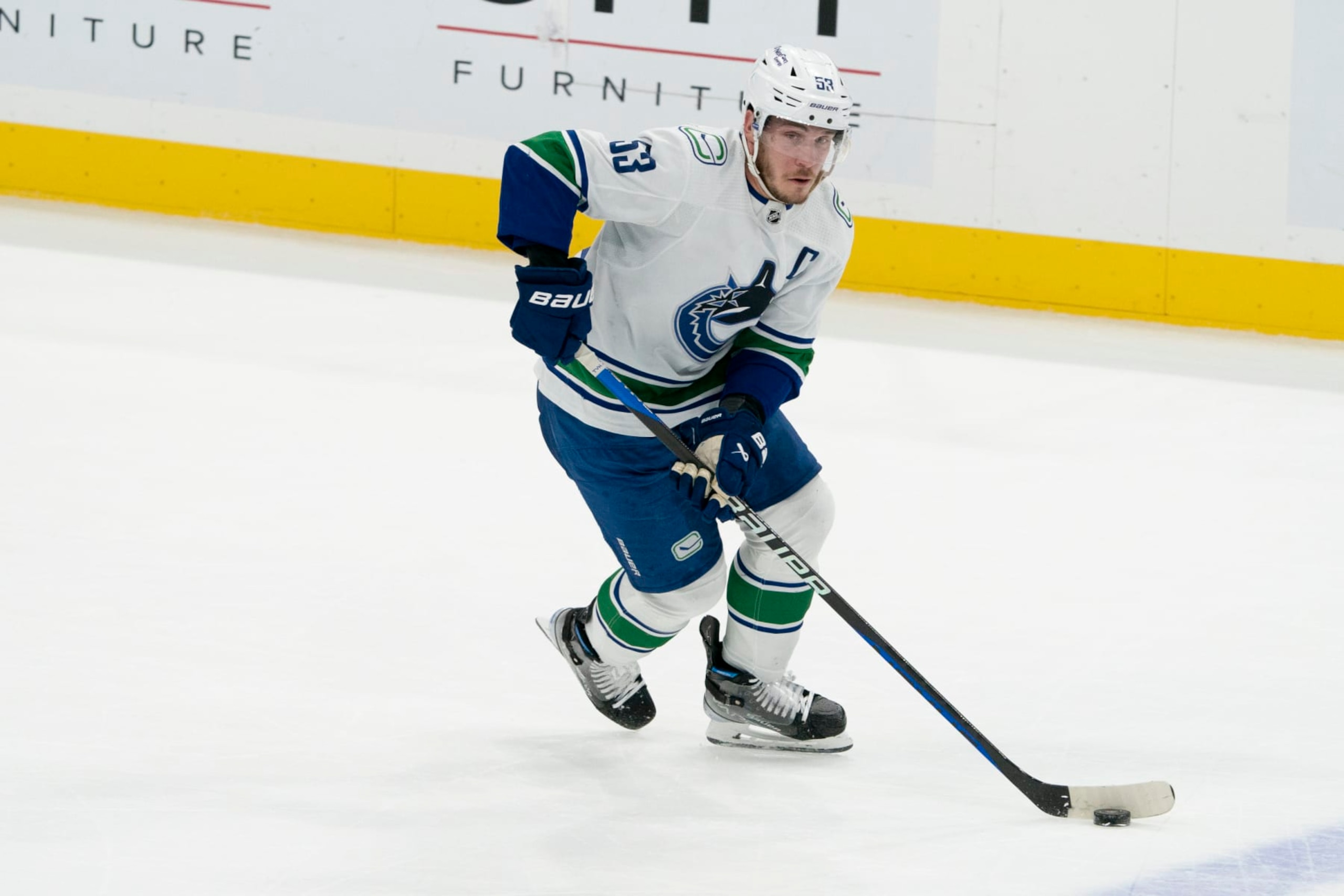 Vancouver Canucks captain Bo Horvat Vancouver Canucks captain Bo Horvat