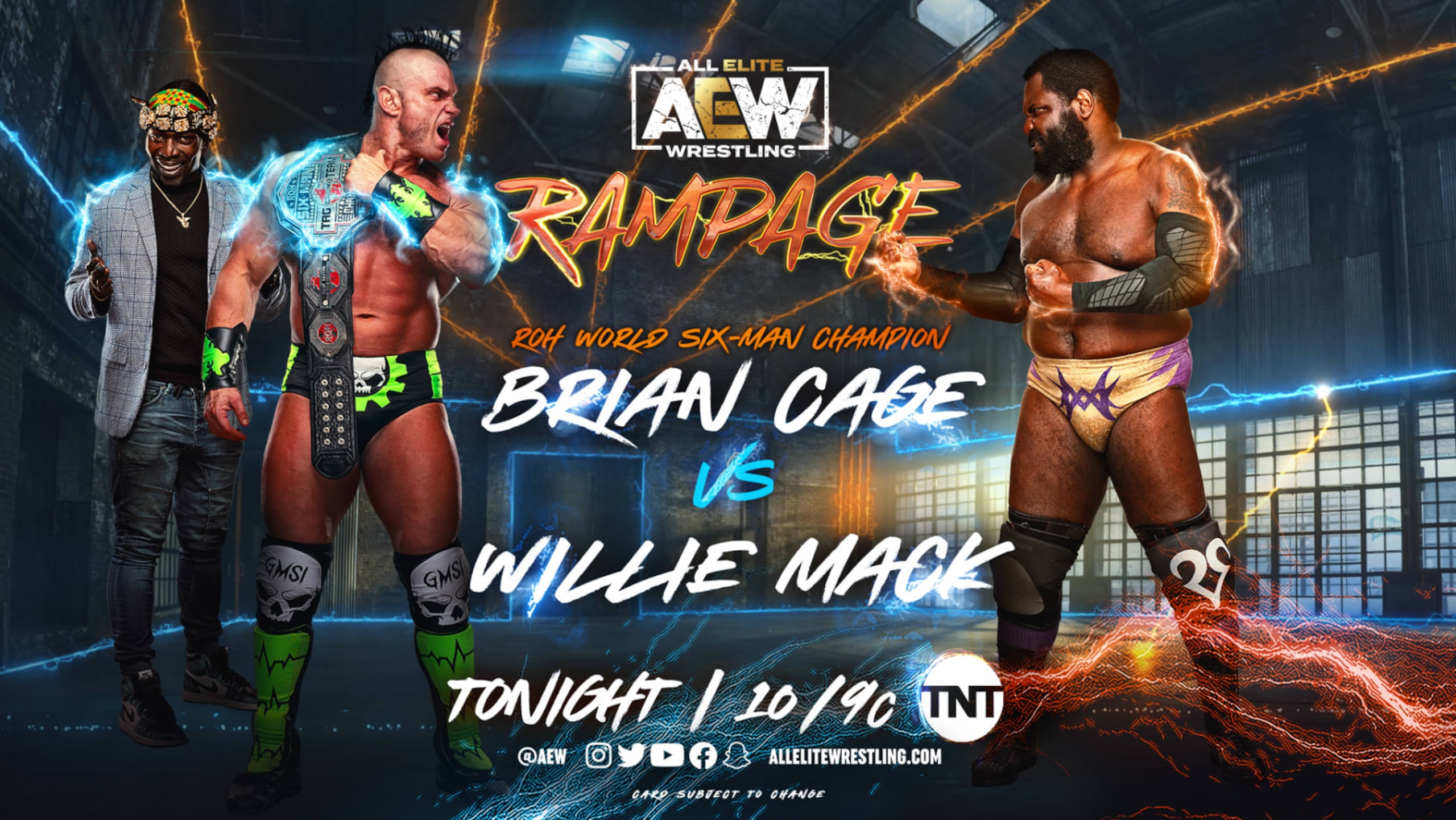 Brian Cage and Willie Mack.