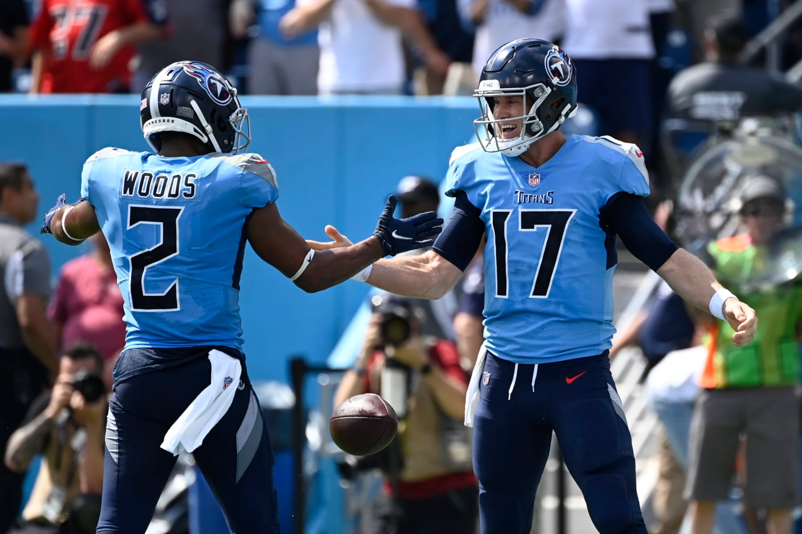 Robert Woods and Ryan Tannehill
