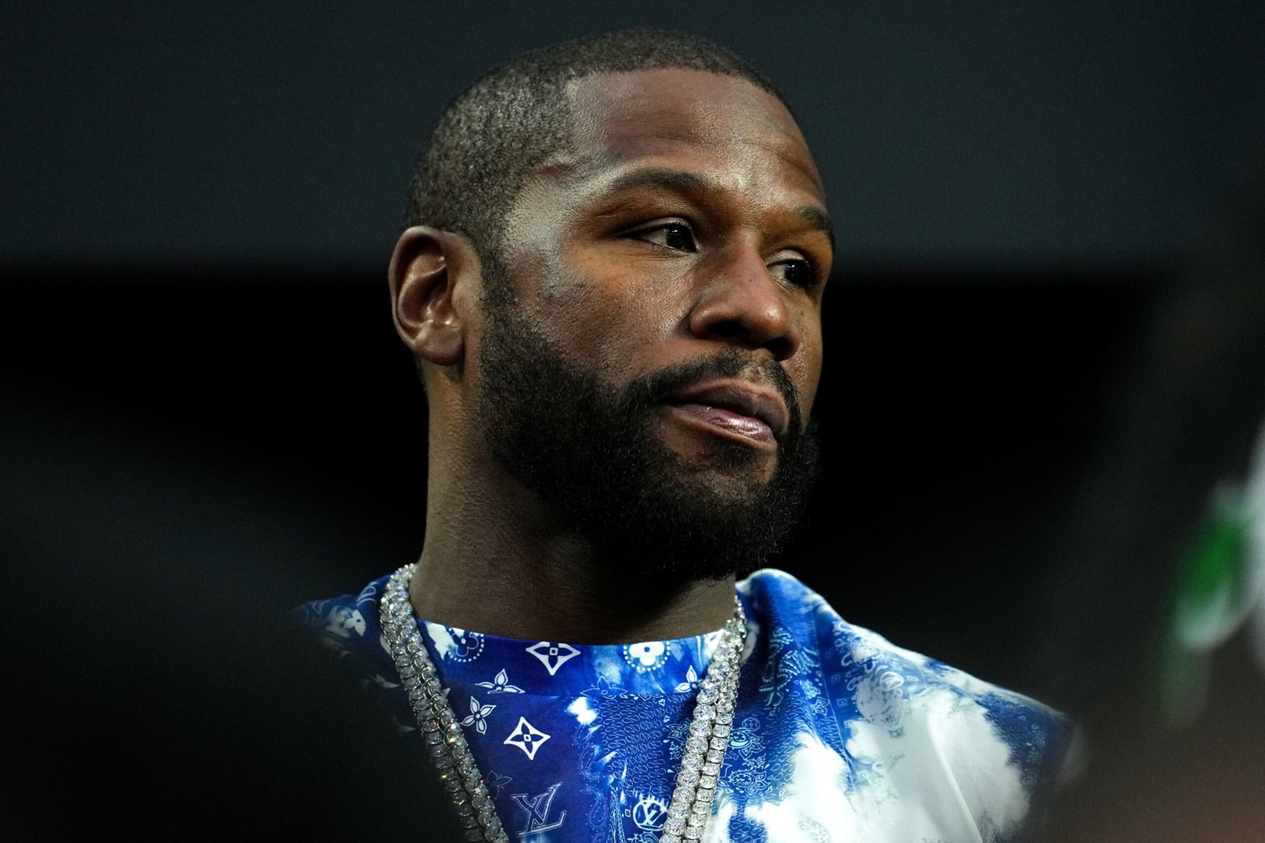 LAS VEGAS, NEVADA - JANUARY 07: Floyd Mayweather attends a game between the Kansas City Chiefs and Las Vegas Raiders at Allegiant Stadium on January 07, 2023 in Las Vegas, Nevada. (Photo by Jeff Bottari/Getty Images) LAS VEGAS, NEVADA - JANUARY 07: Floyd Mayweather attends a game between the Kansas City Chiefs and Las Vegas Raiders at Allegiant Stadium on January 07, 2023 in Las Vegas, Nevada. (Photo by Jeff Bottari/Getty Images)