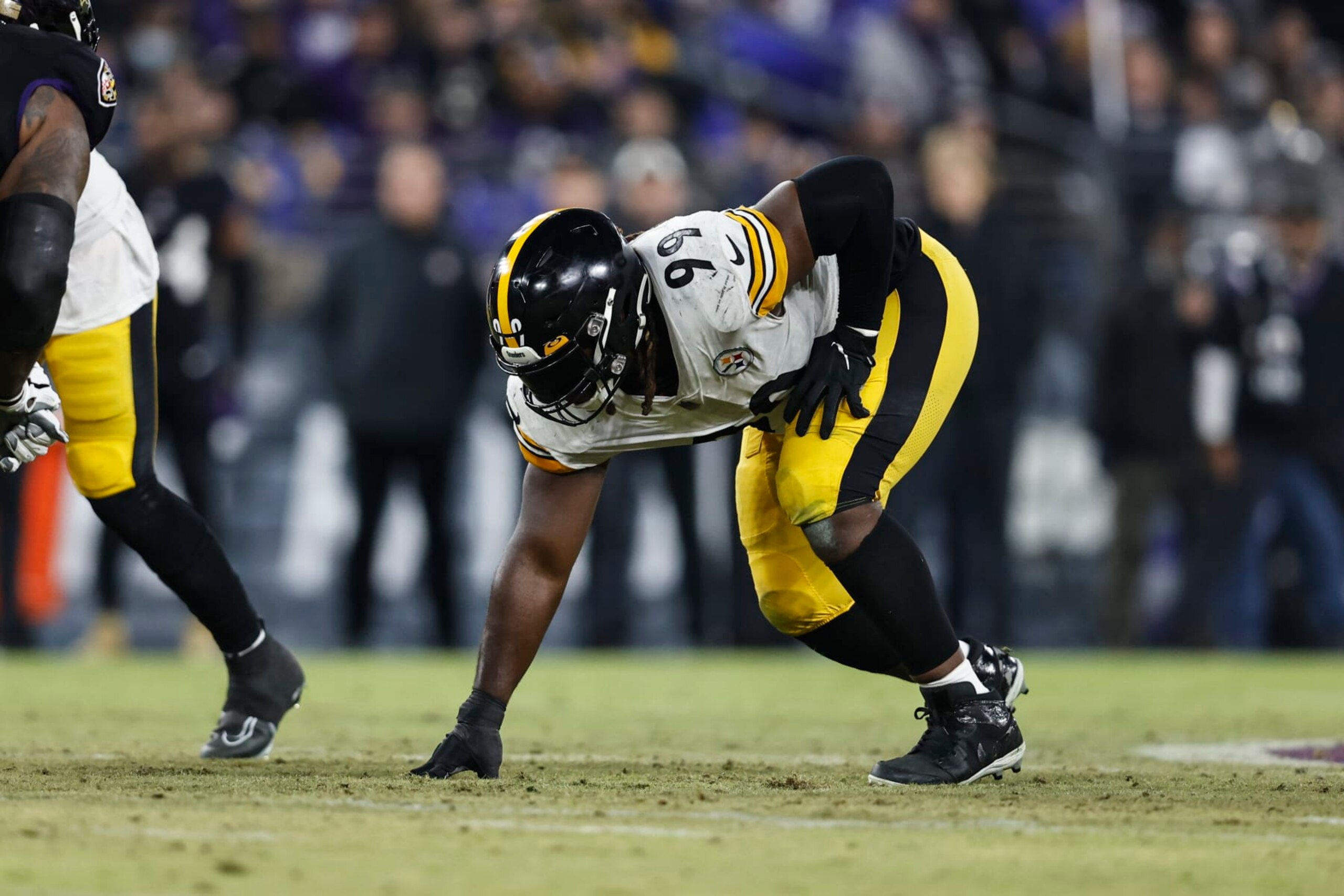 The Steelers will need to decide if they want to bring back Larry Ogunjobi this offseason. The Steelers will need to decide if they want to bring back Larry Ogunjobi this offseason.