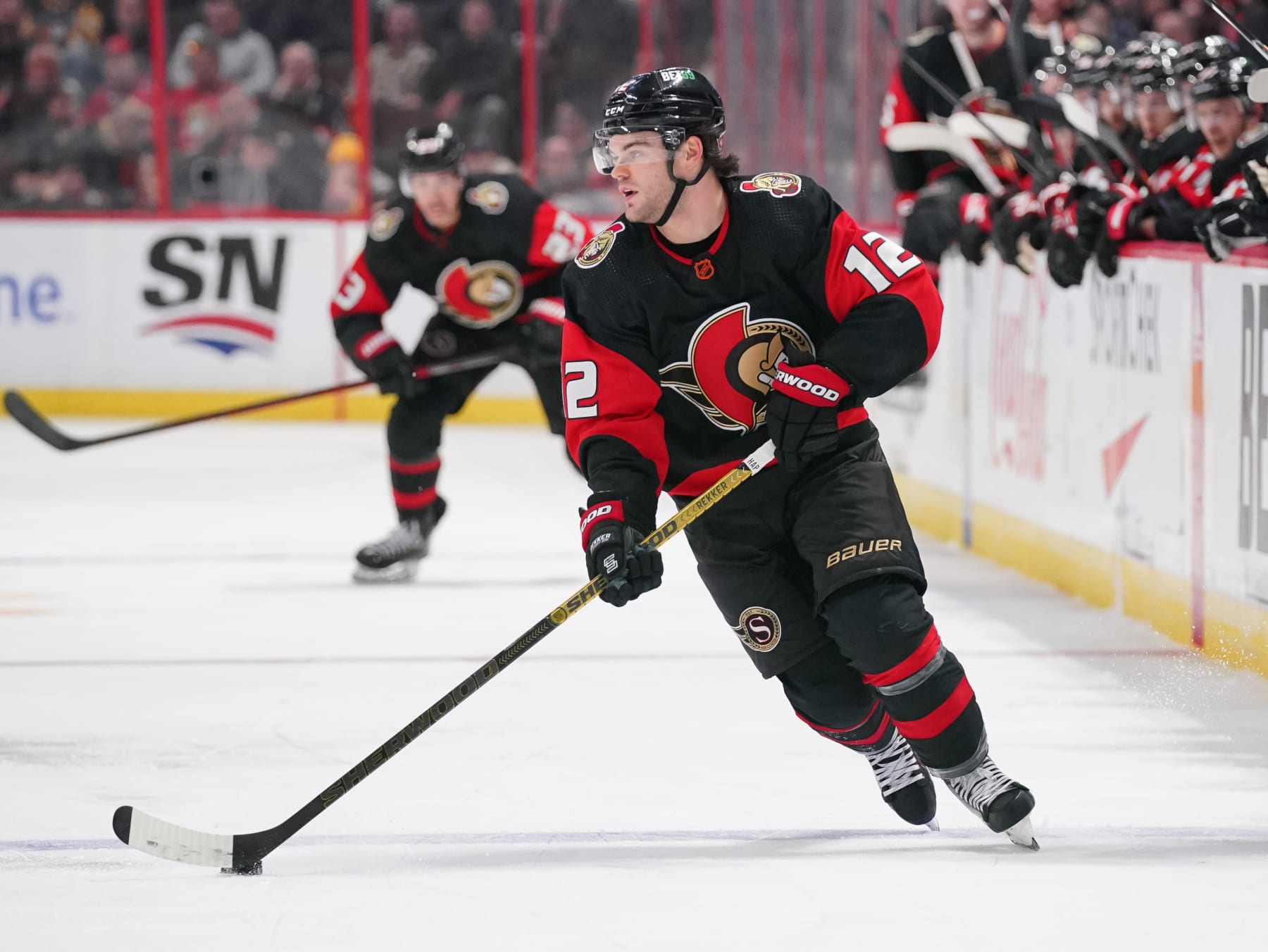 Ottawa Senators left wing Alex DeBrincat