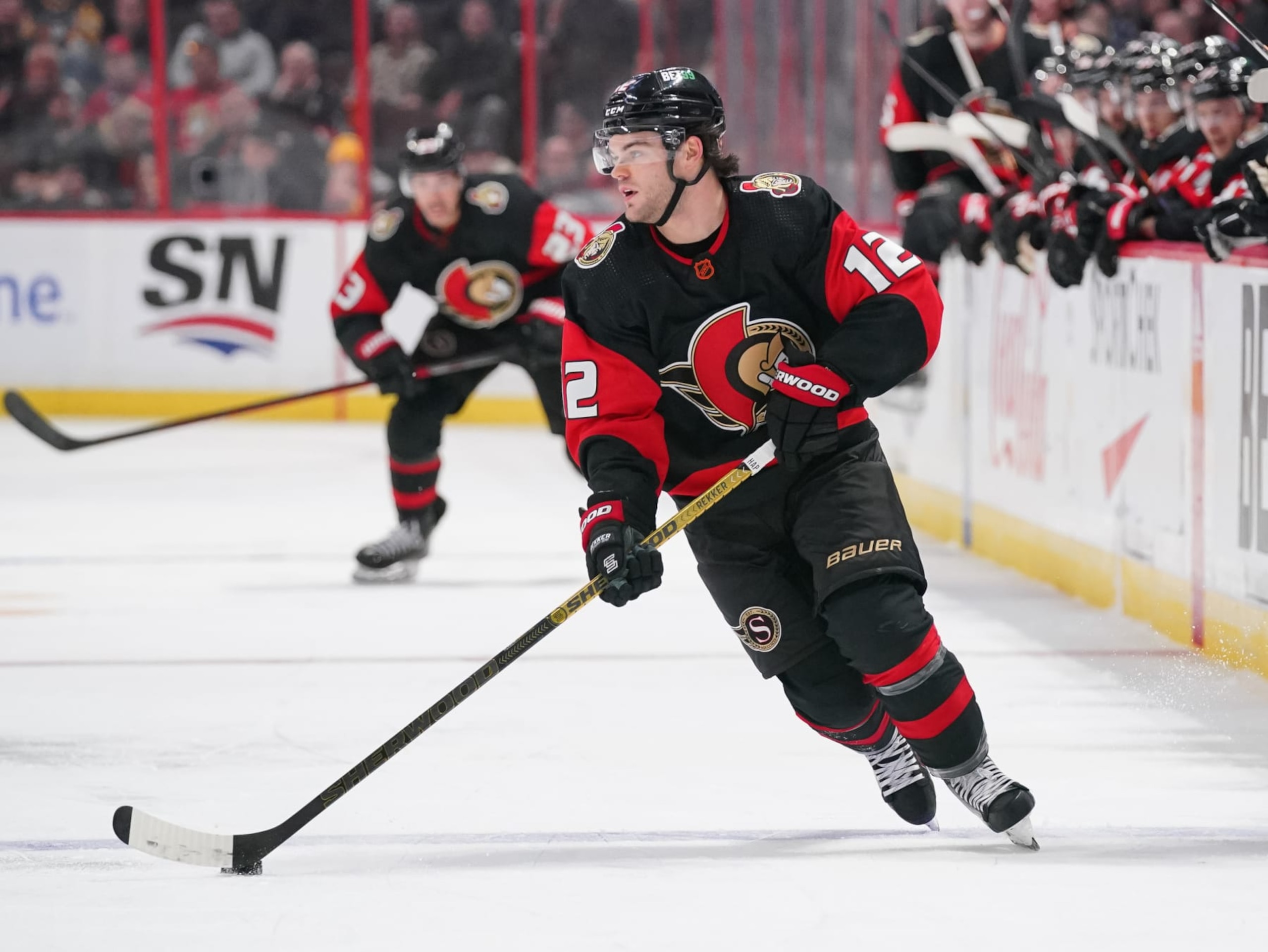 Ottawa Senators left wing Alex DeBrincat Ottawa Senators left wing Alex DeBrincat