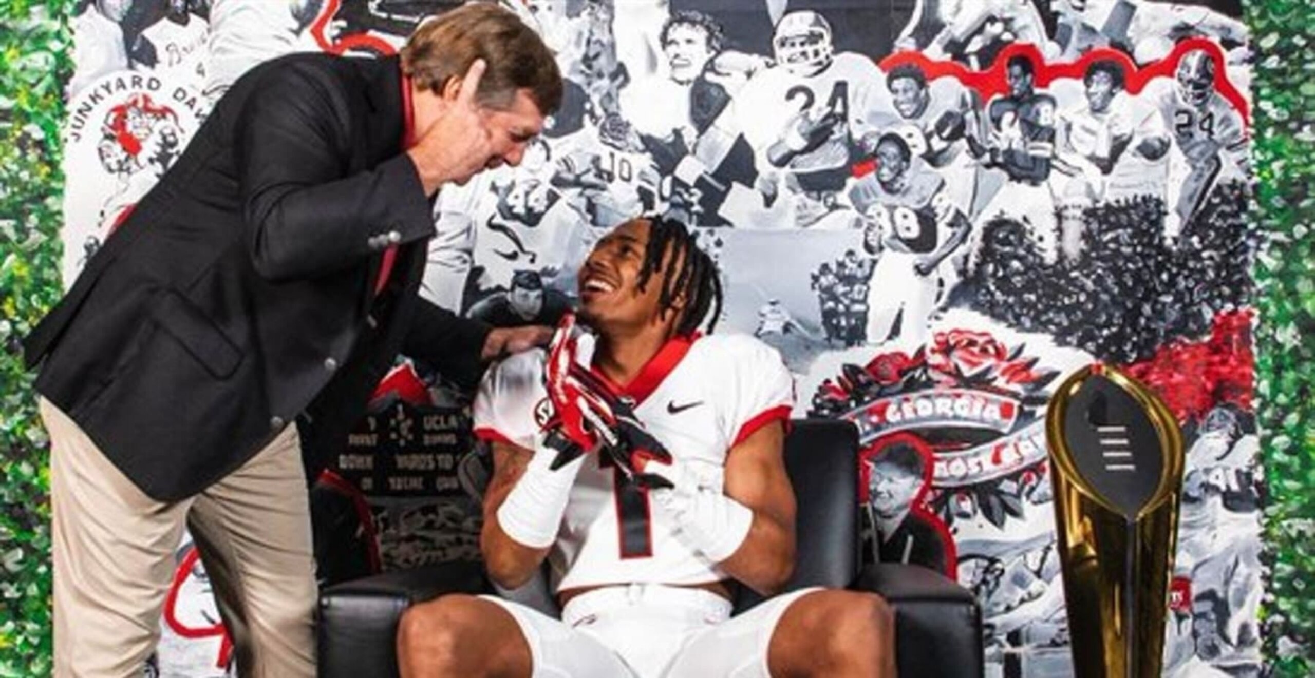 Georgia's AJ Harris helps spearhead a loaded class for the national champions.