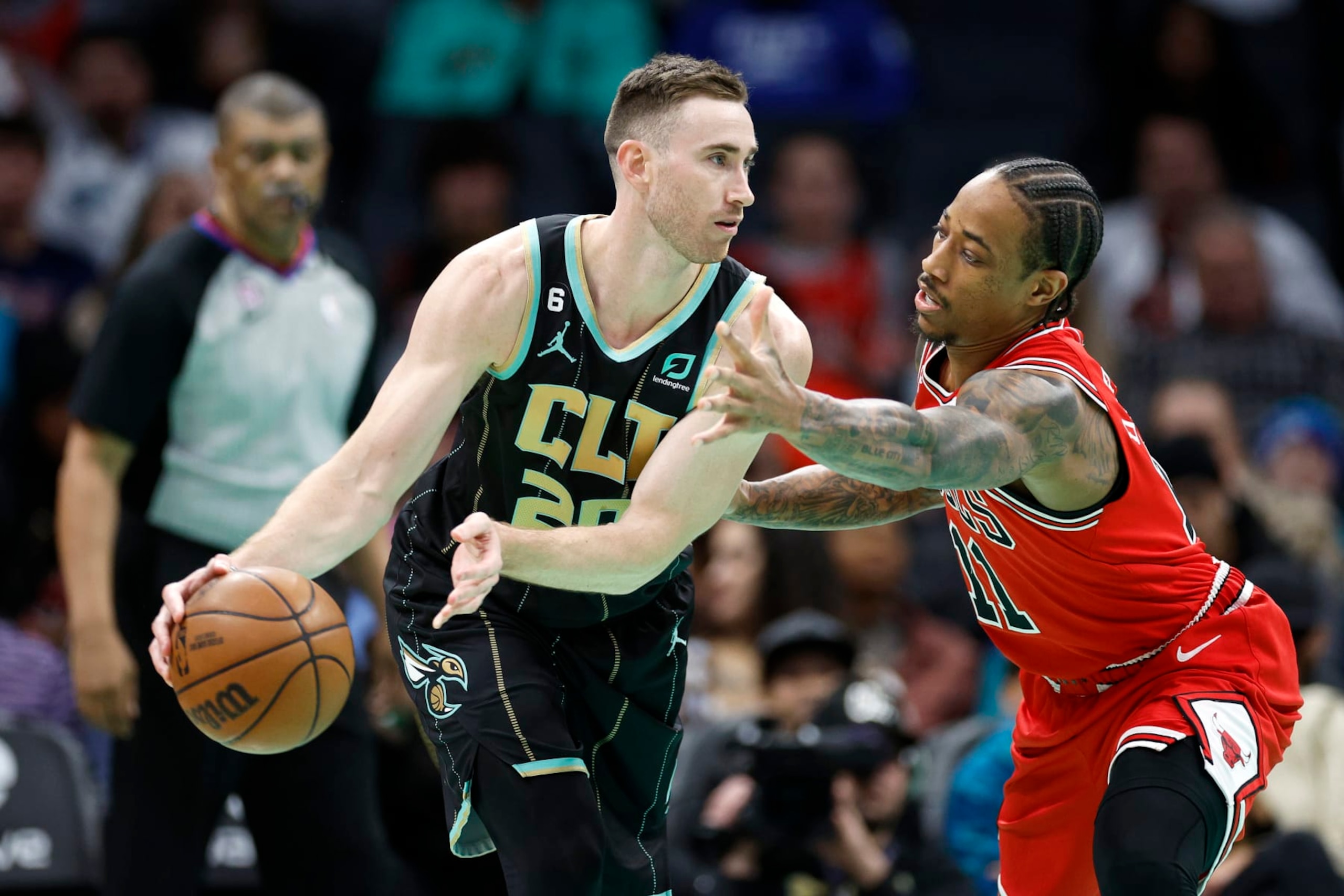 Gordon Hayward and DeMar DeRozan