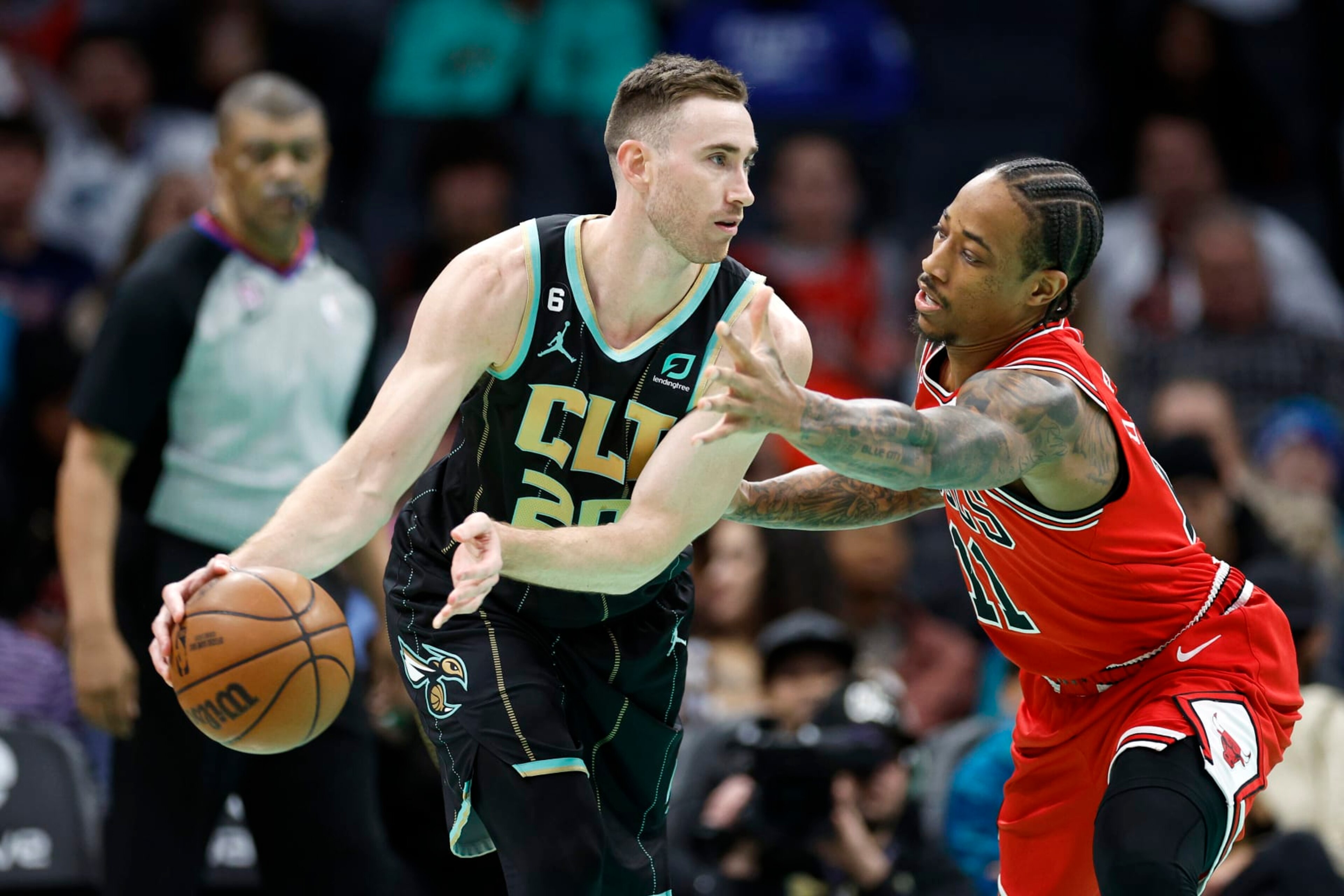 Gordon Hayward and DeMar DeRozan