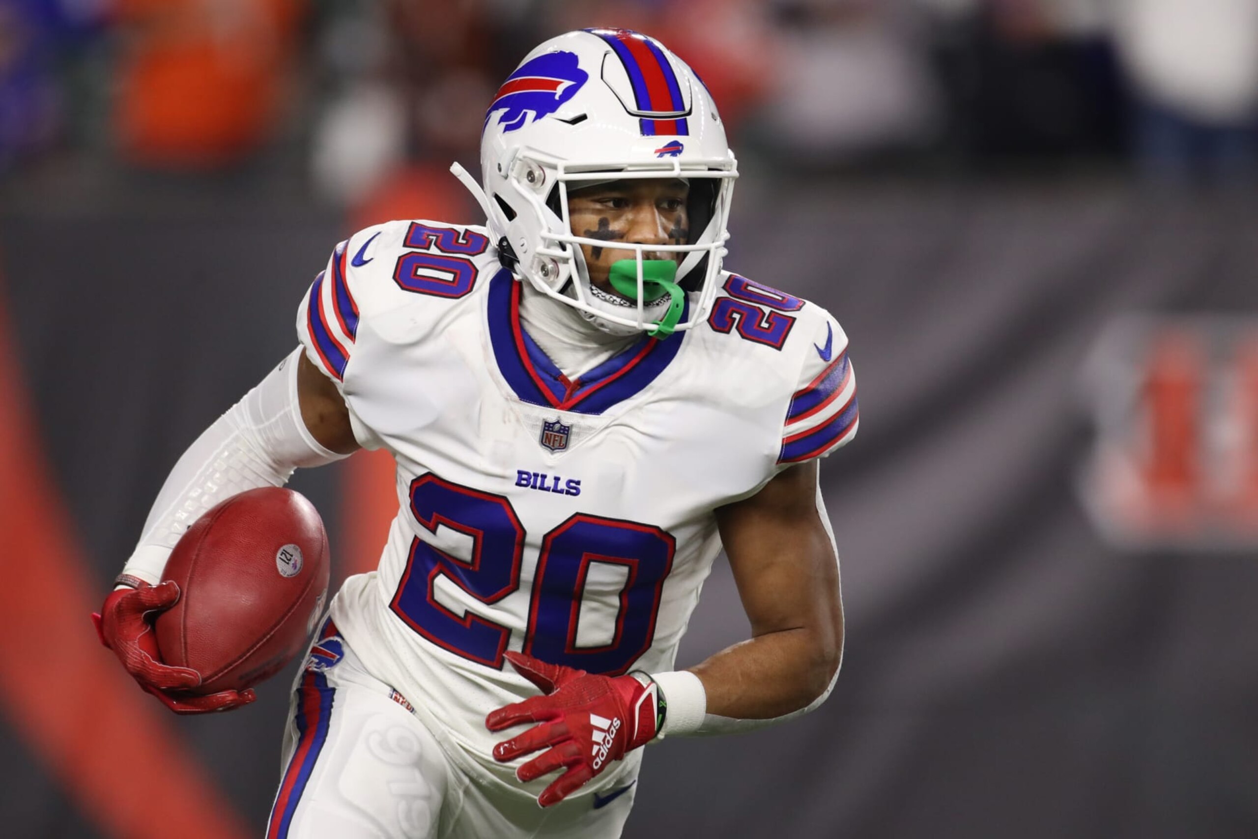 Nyheim Hines' tenure with the Bills may be short-lived. 