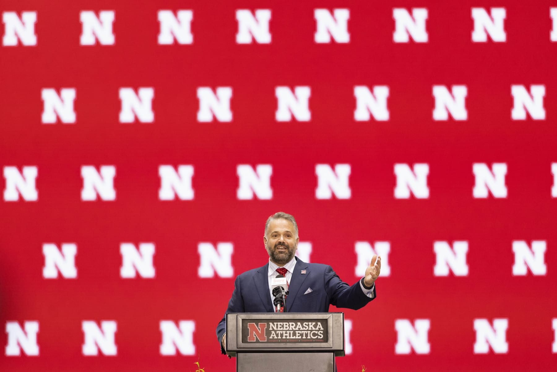 New Nebraska head coach Matt Rhule.